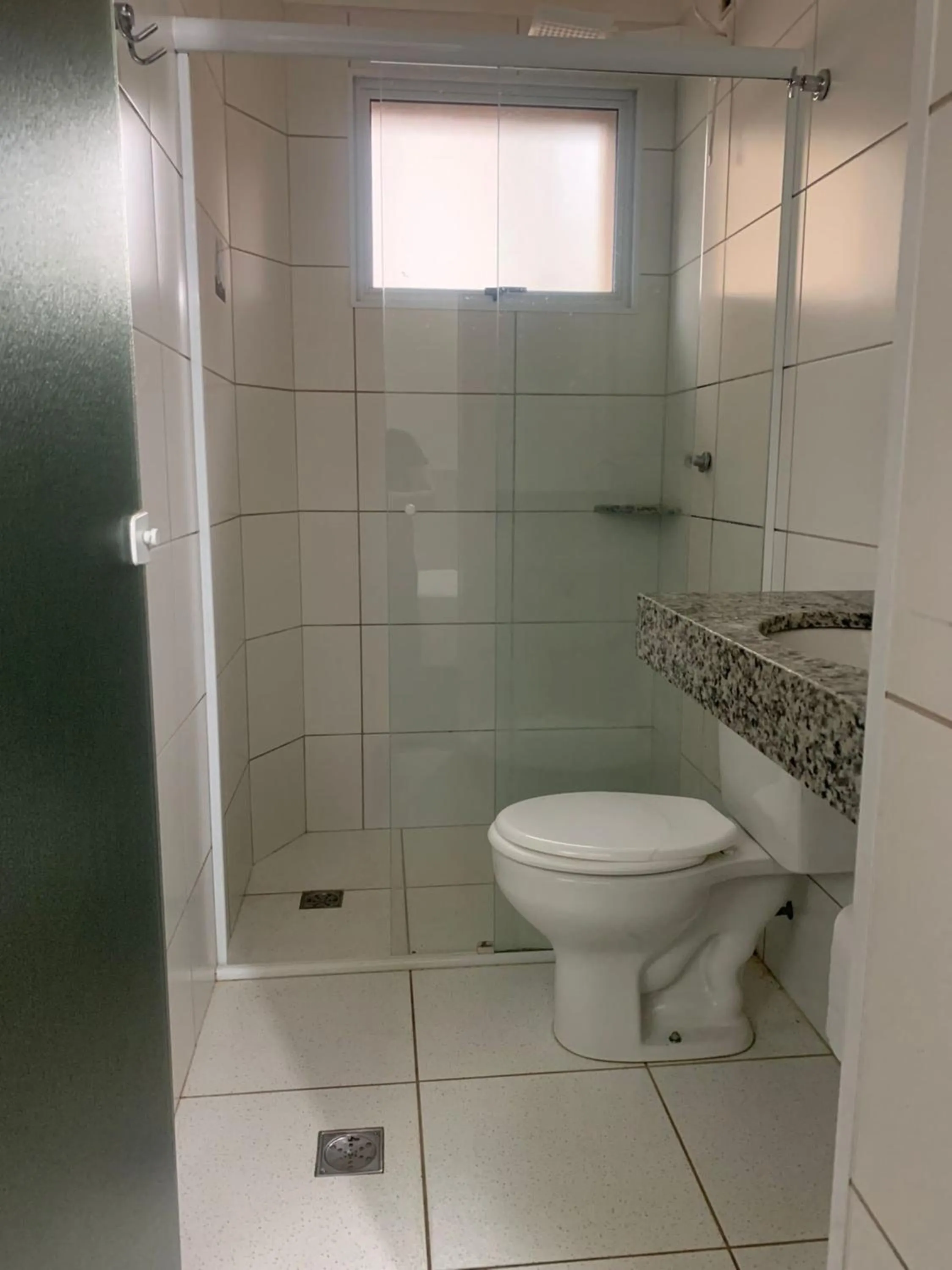 Toilet in Hotel Barão Ribeirão