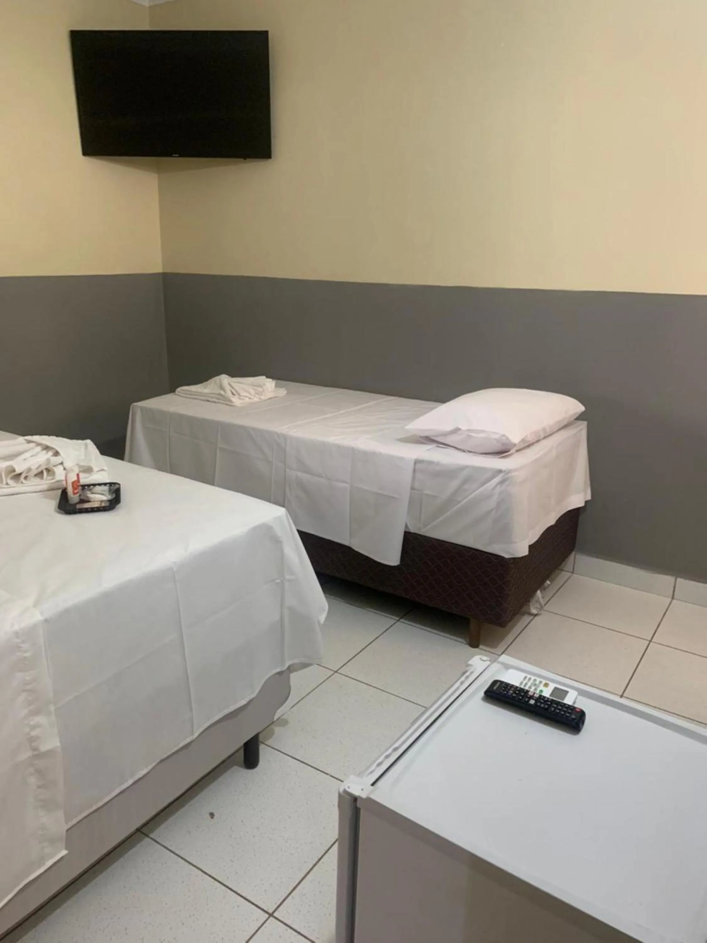 Bedroom, Bed in Hotel Barão Ribeirão