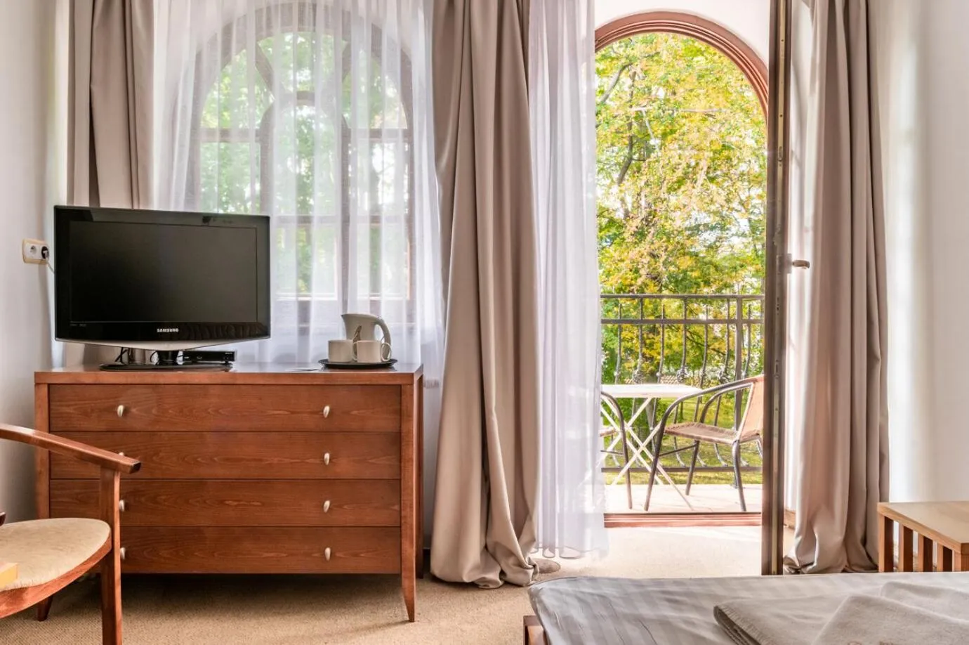 TV and multimedia, Bed in Willa Bór