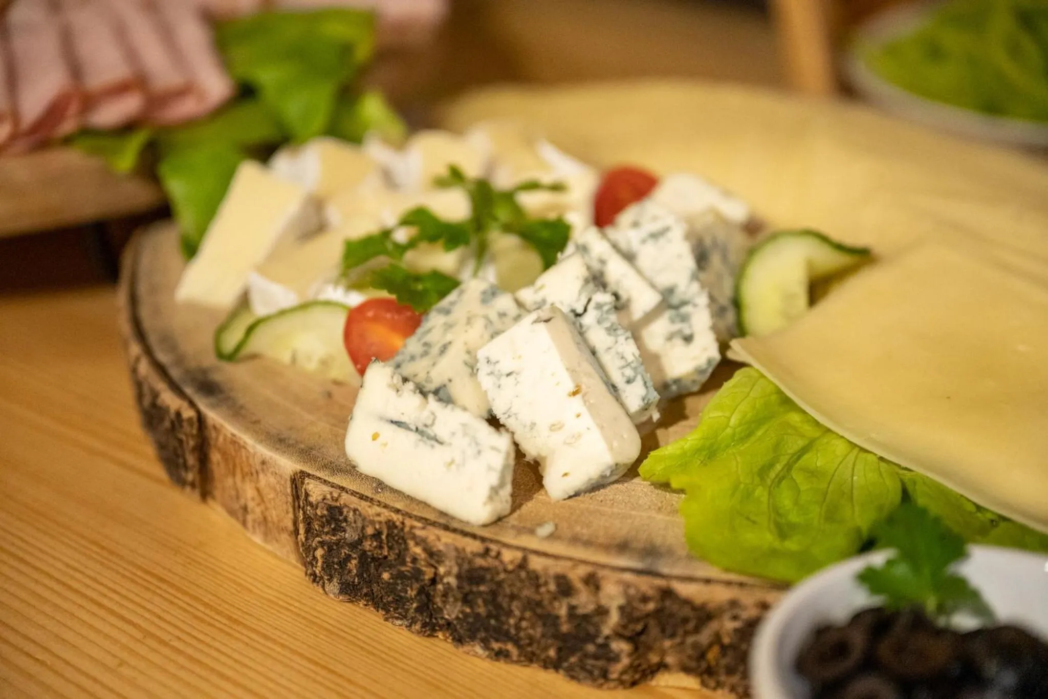 Buffet breakfast in Willa Bór