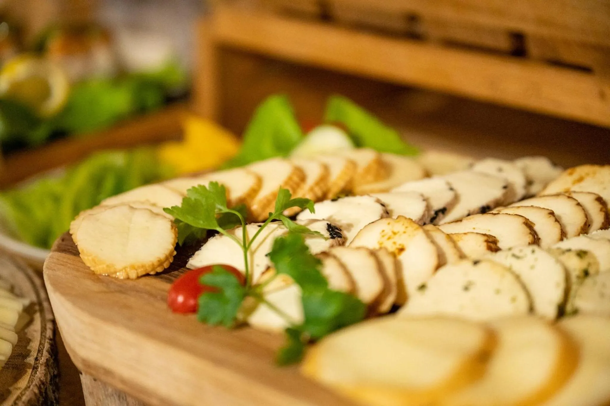Buffet breakfast in Willa Bór