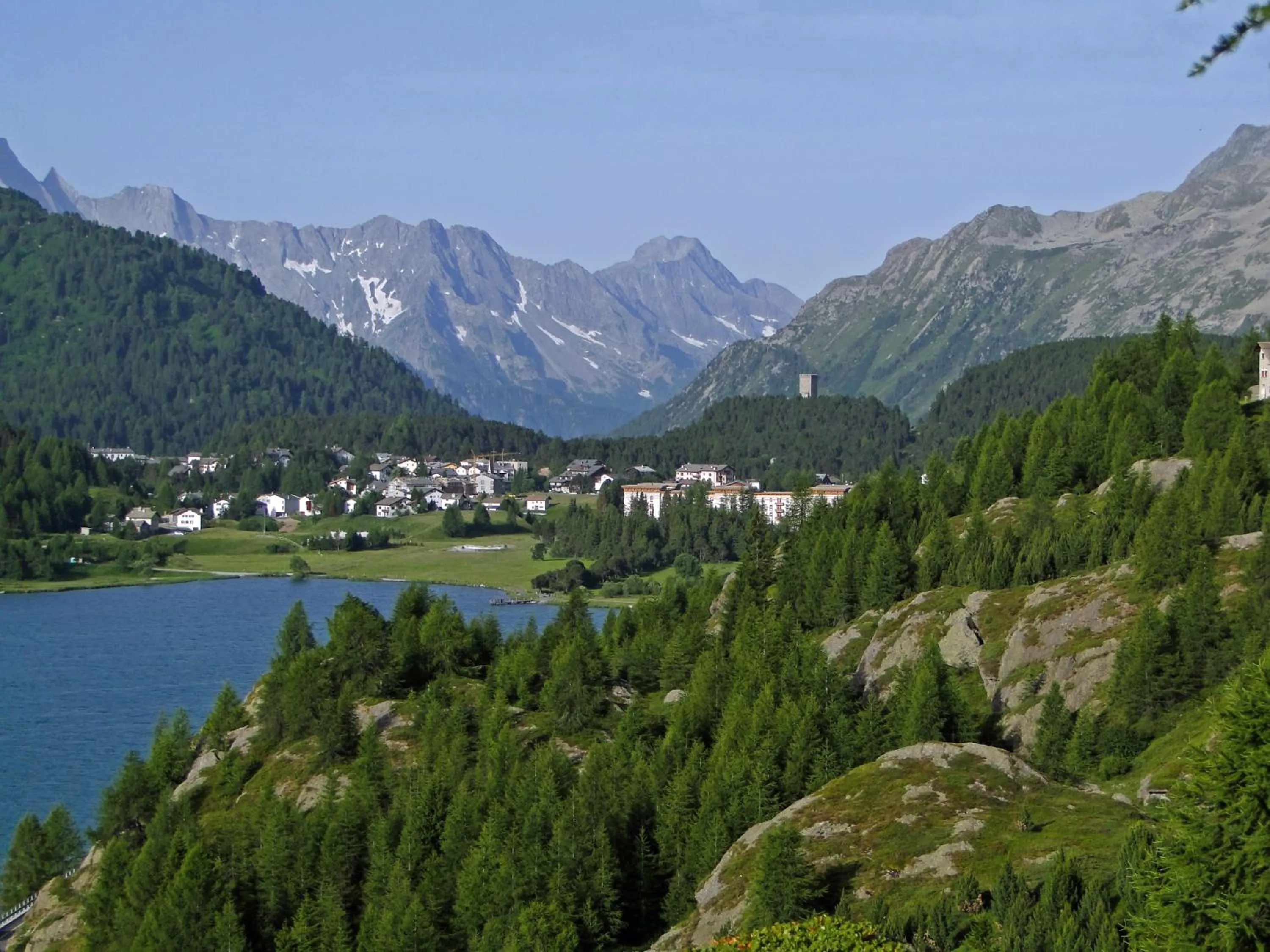 View (from property/room) in Hotel Pöstli