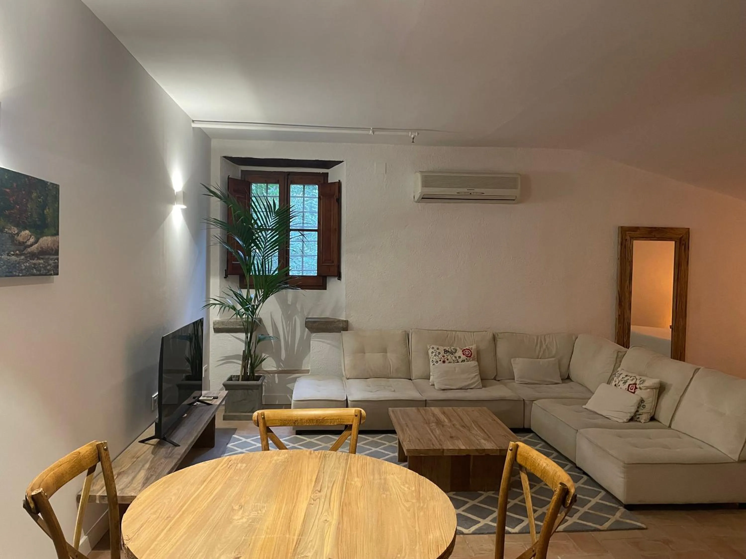 Living room in La Mer Hotel