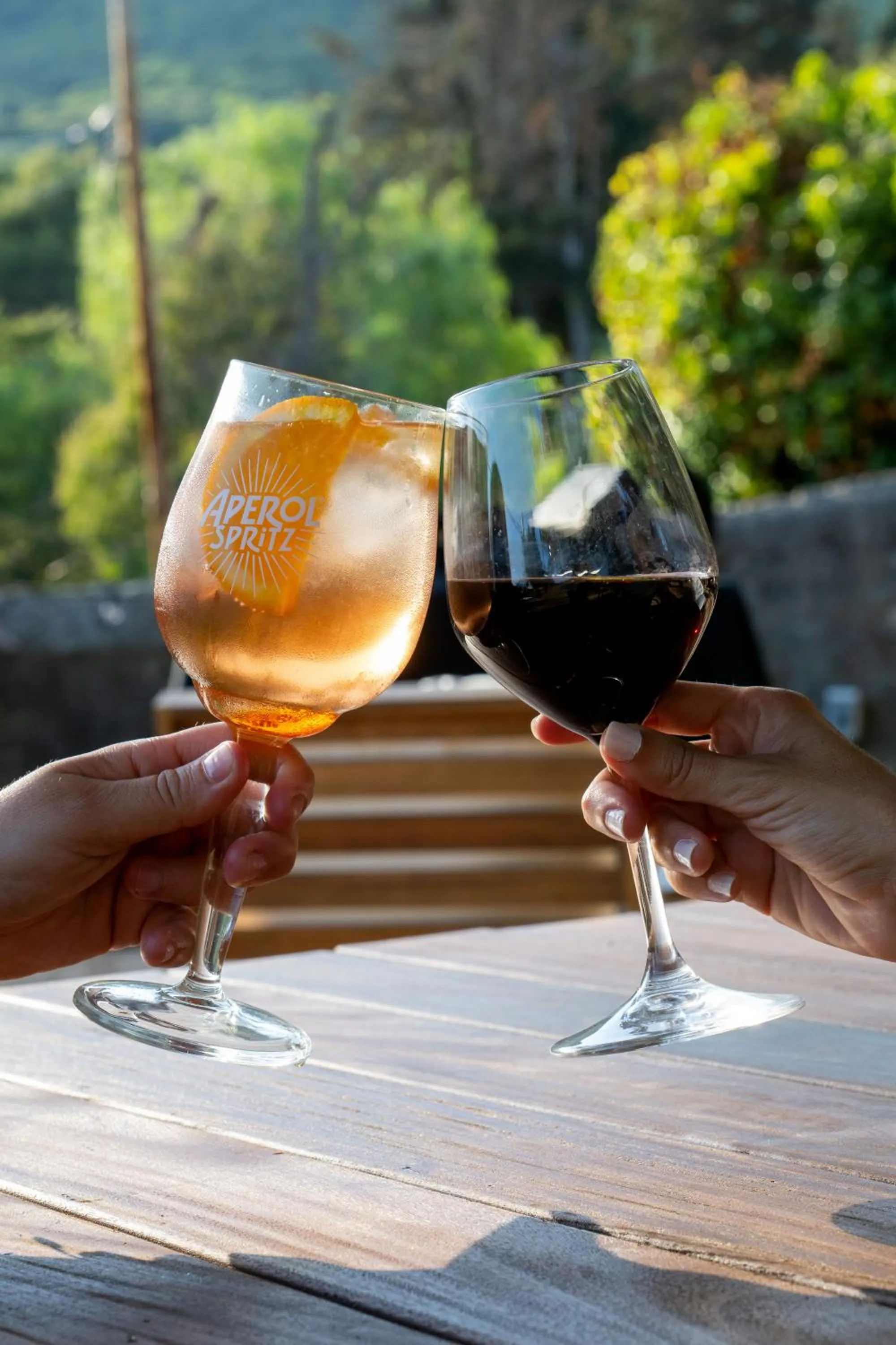 Drinks in La Mer Hotel