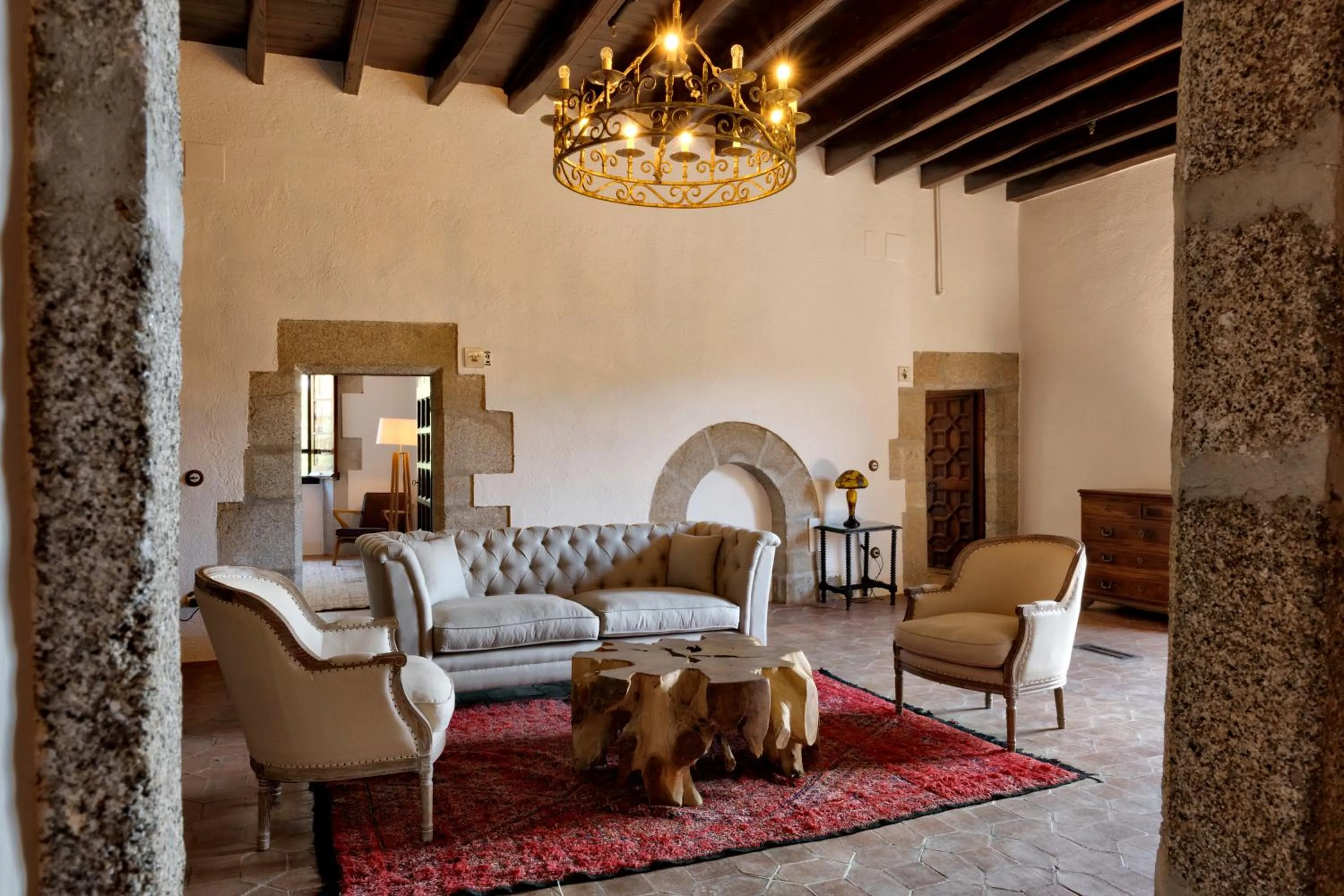 Living room in La Mer Hotel