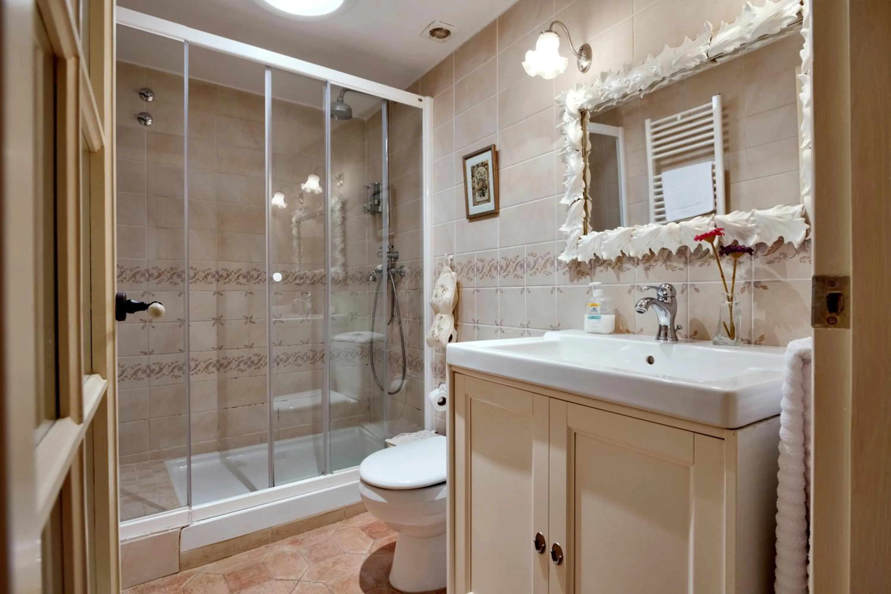 Bathroom in La Mer Hotel