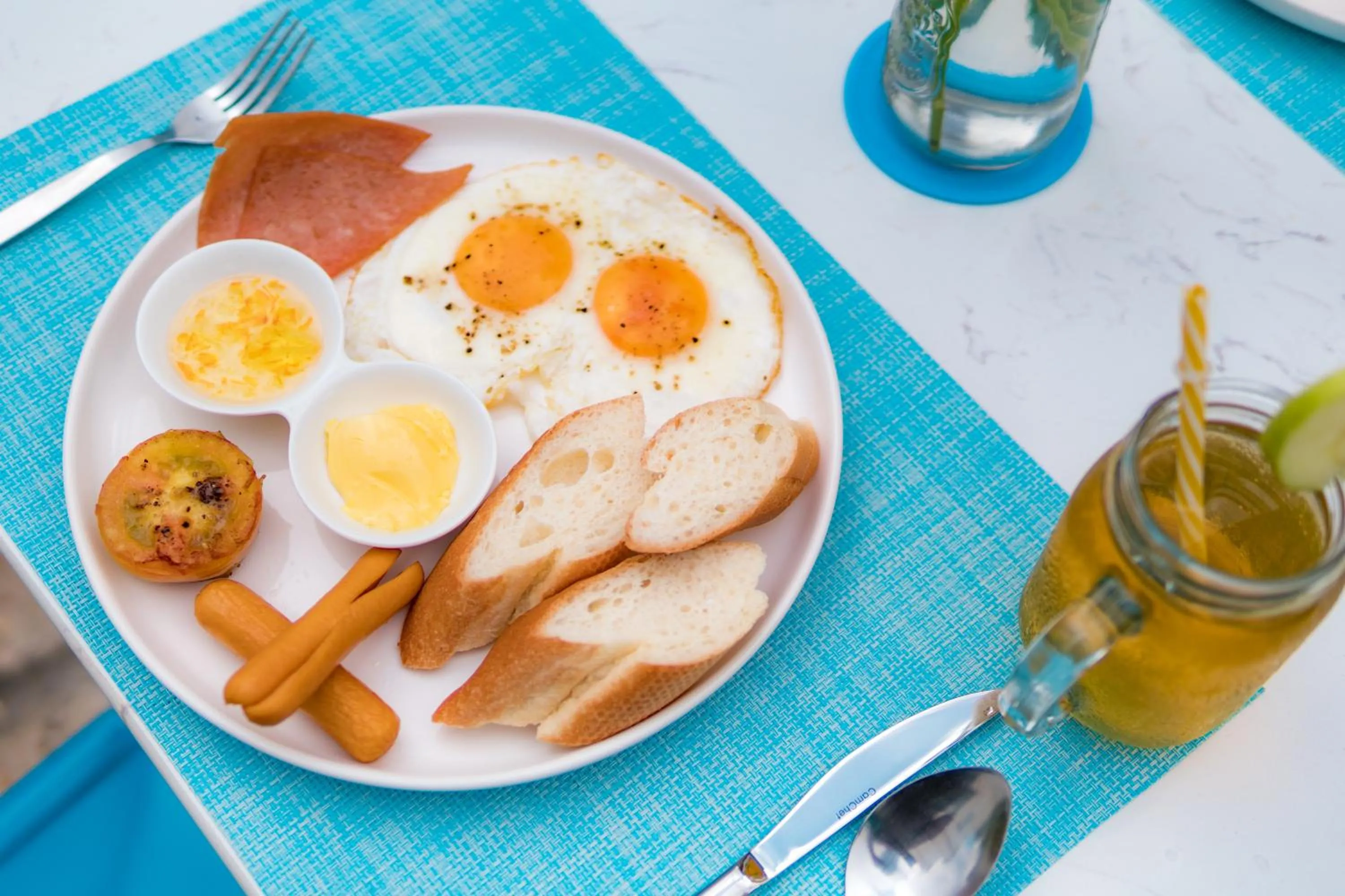 Food close-up in Glow Inn Siem Reap