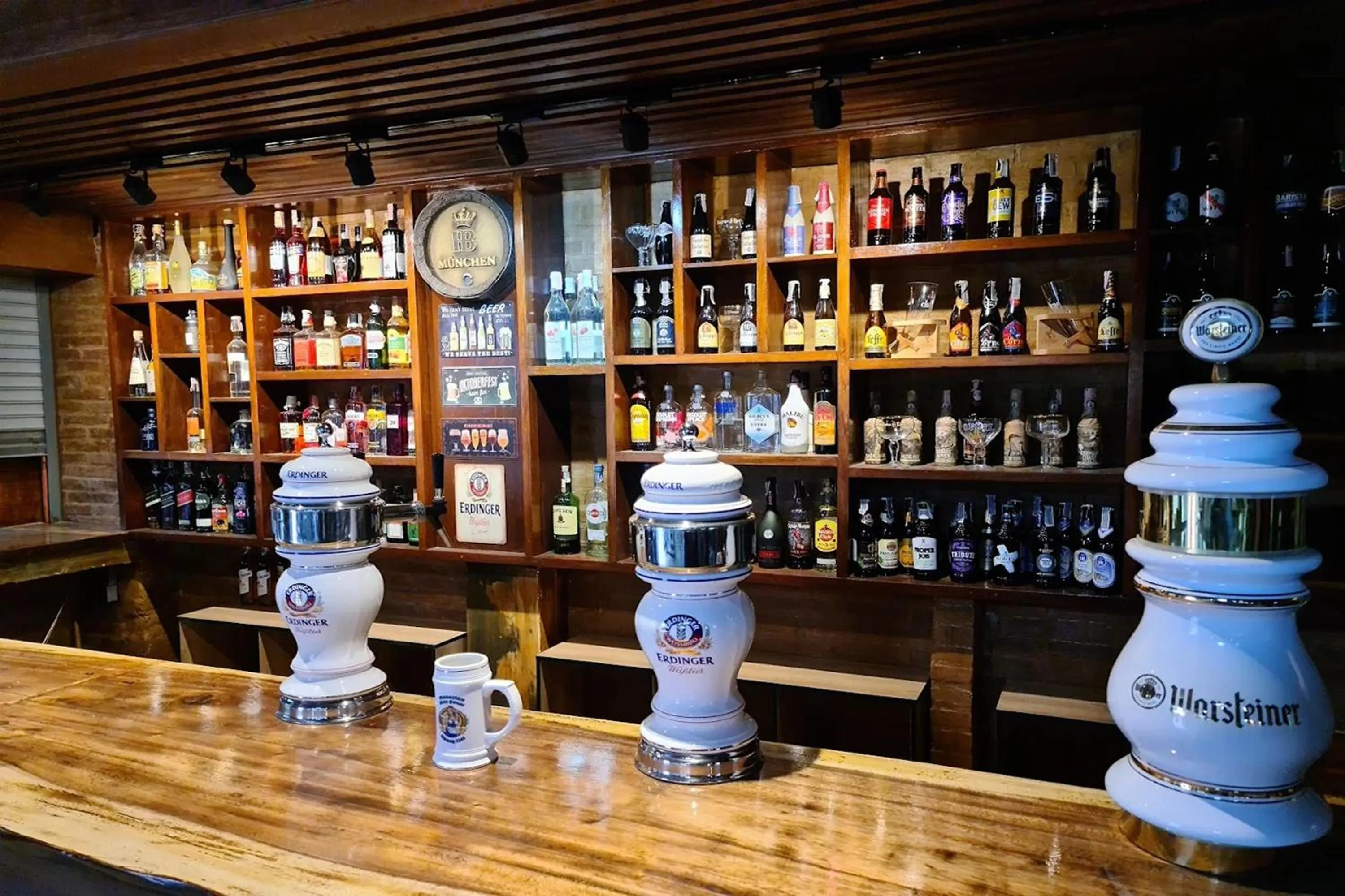 Lounge or bar in Central Guesthouse Chiang Rai