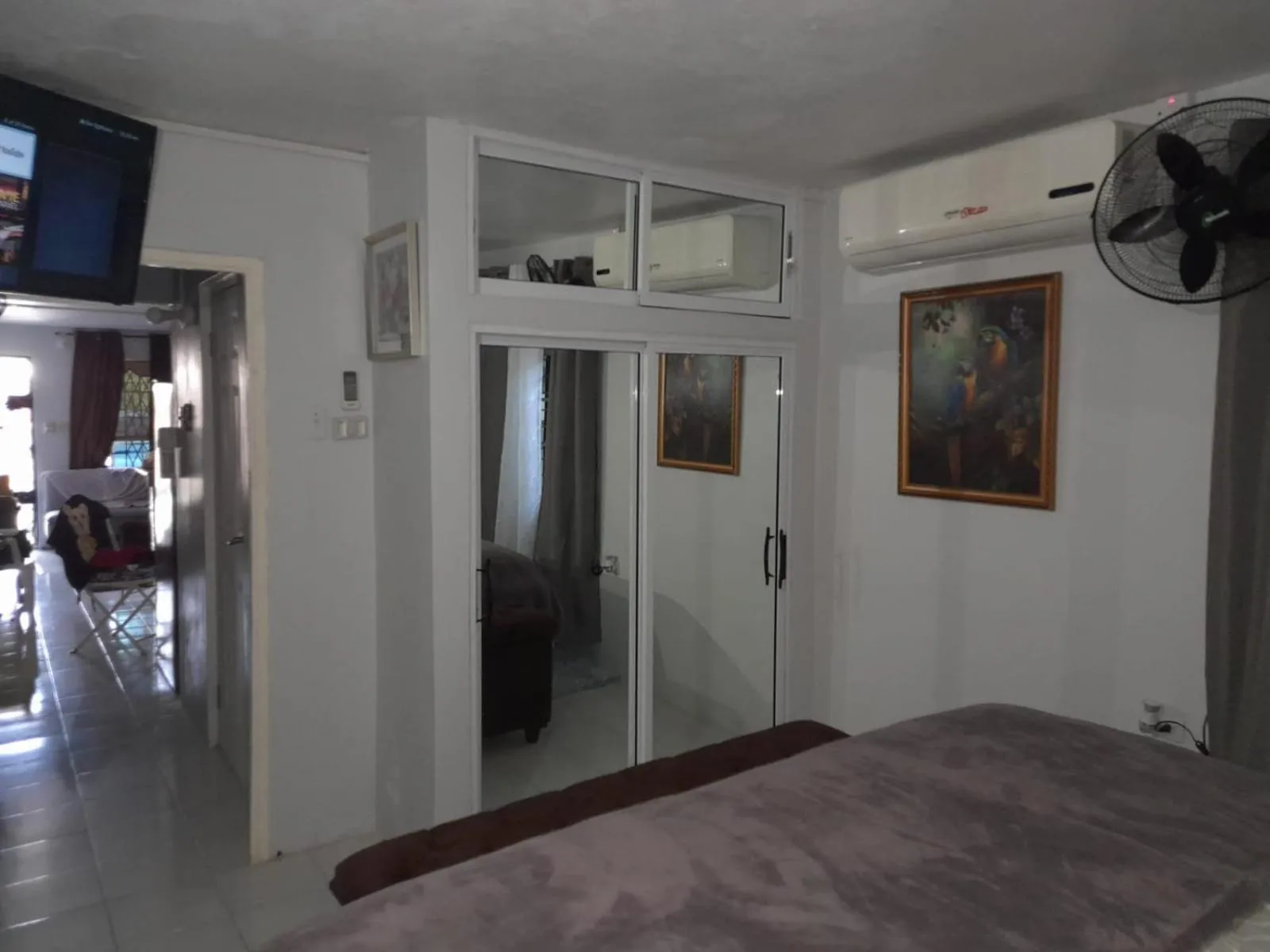 TV and multimedia, Bed in Zipcode Hideaway Guesthouse