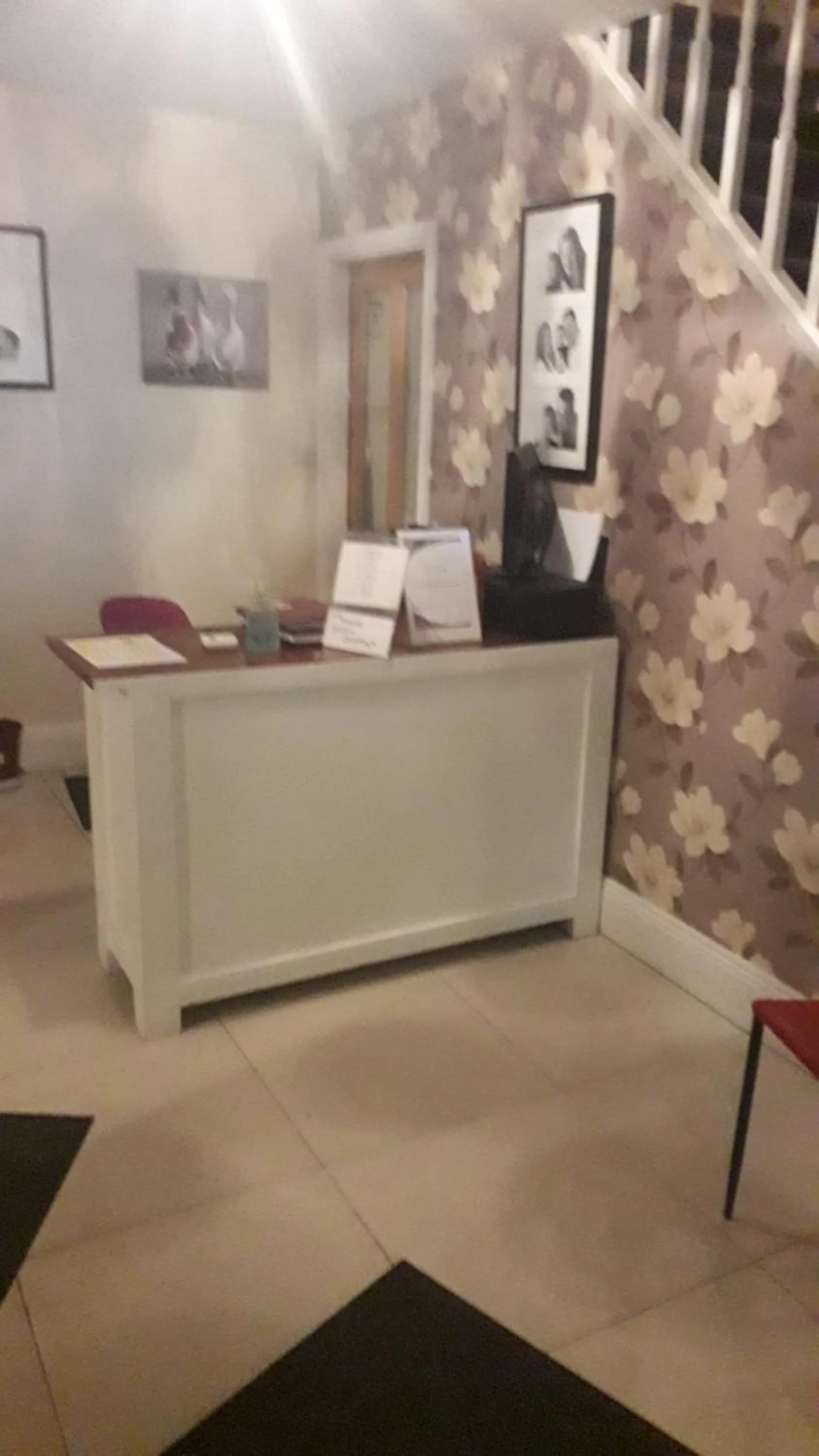 Lobby or reception in The Curragh Country House Accommodation