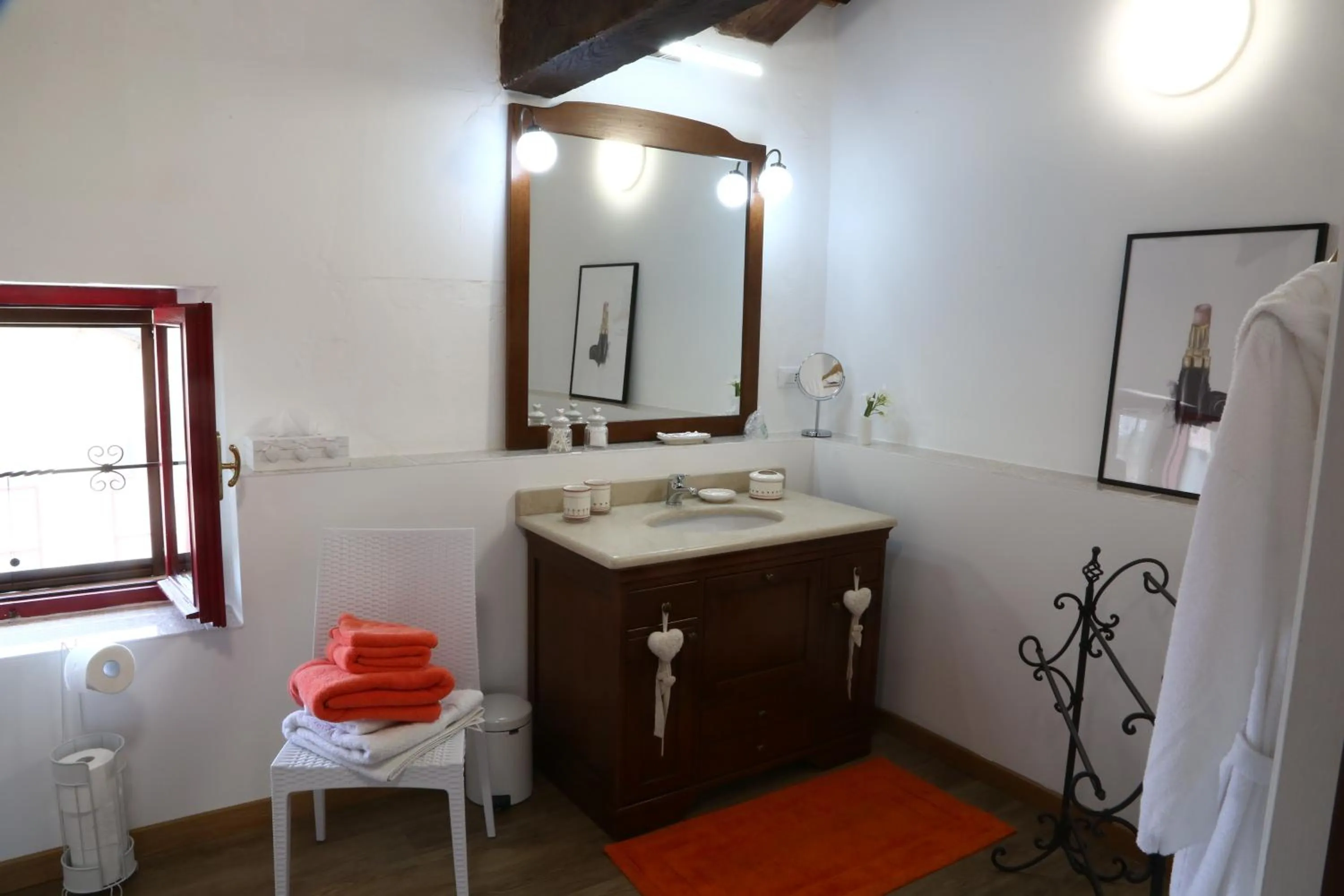 Bathroom in Palazzo Strassoldo bed & breakfast