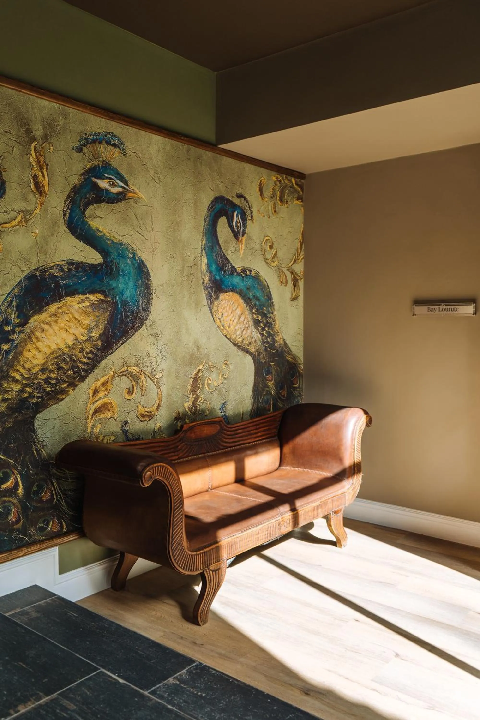 Seating area in The Hawthorn Boutique Hotel