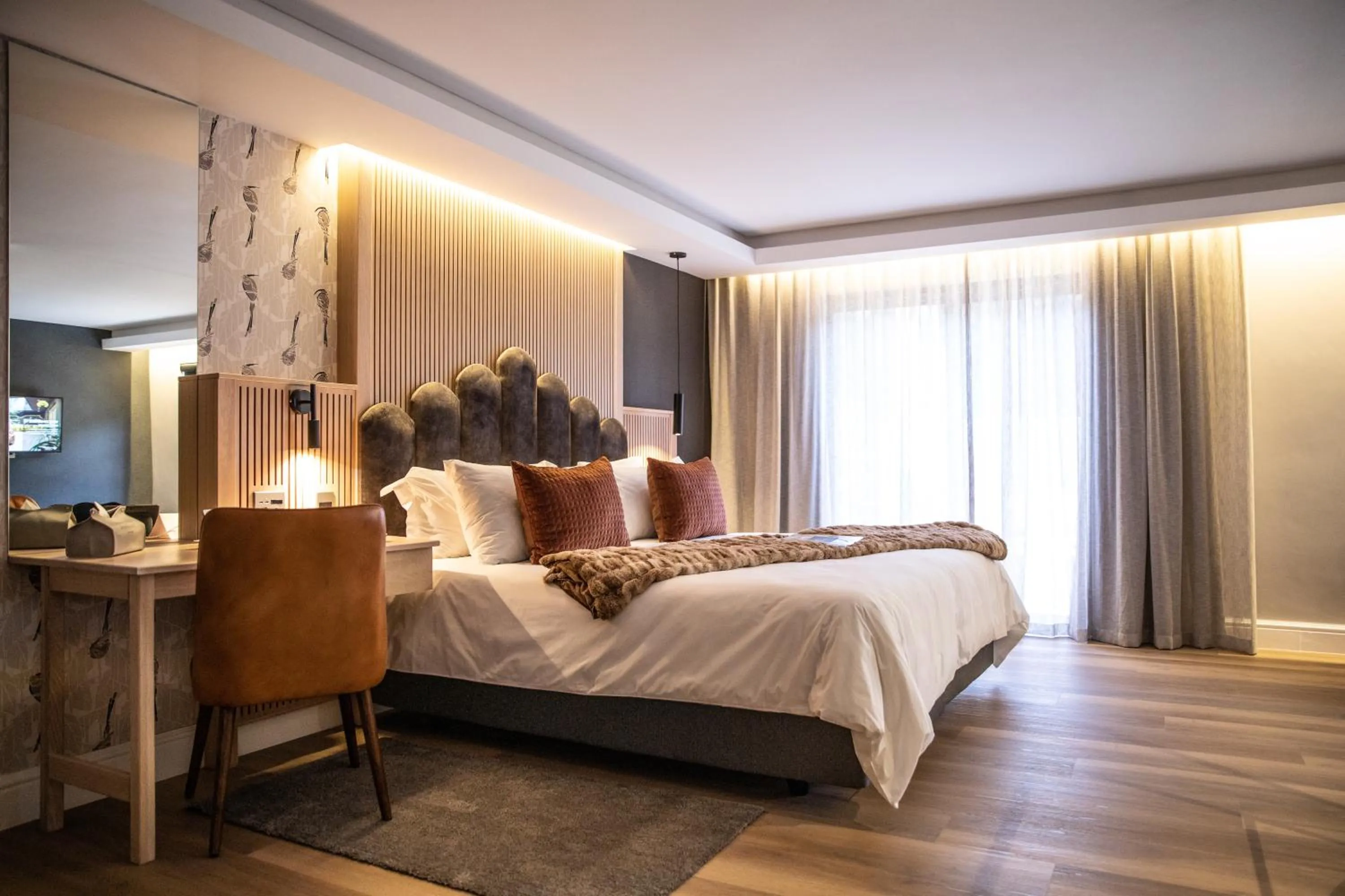 Bed in The Hawthorn Boutique Hotel