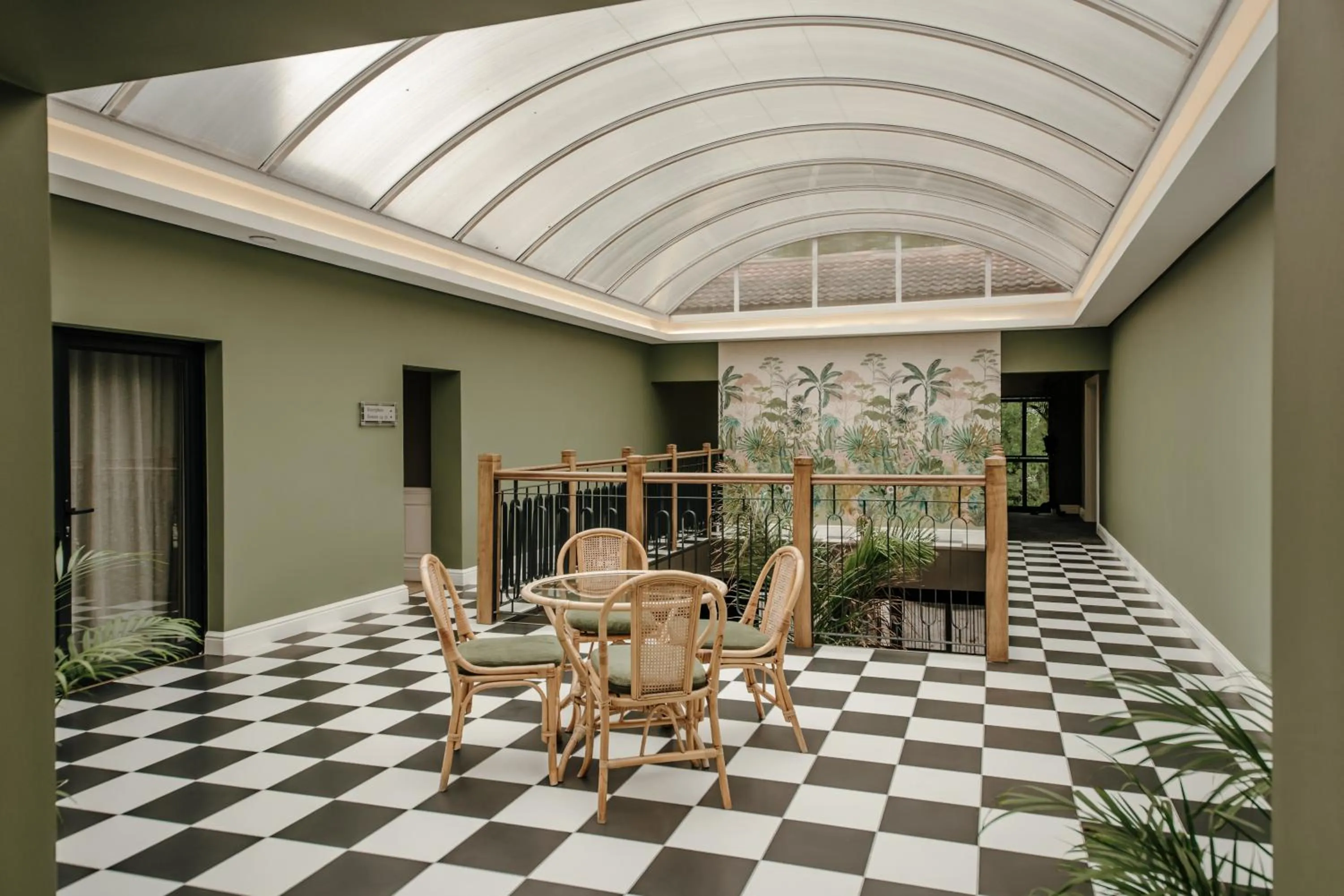 Seating area in The Hawthorn Boutique Hotel