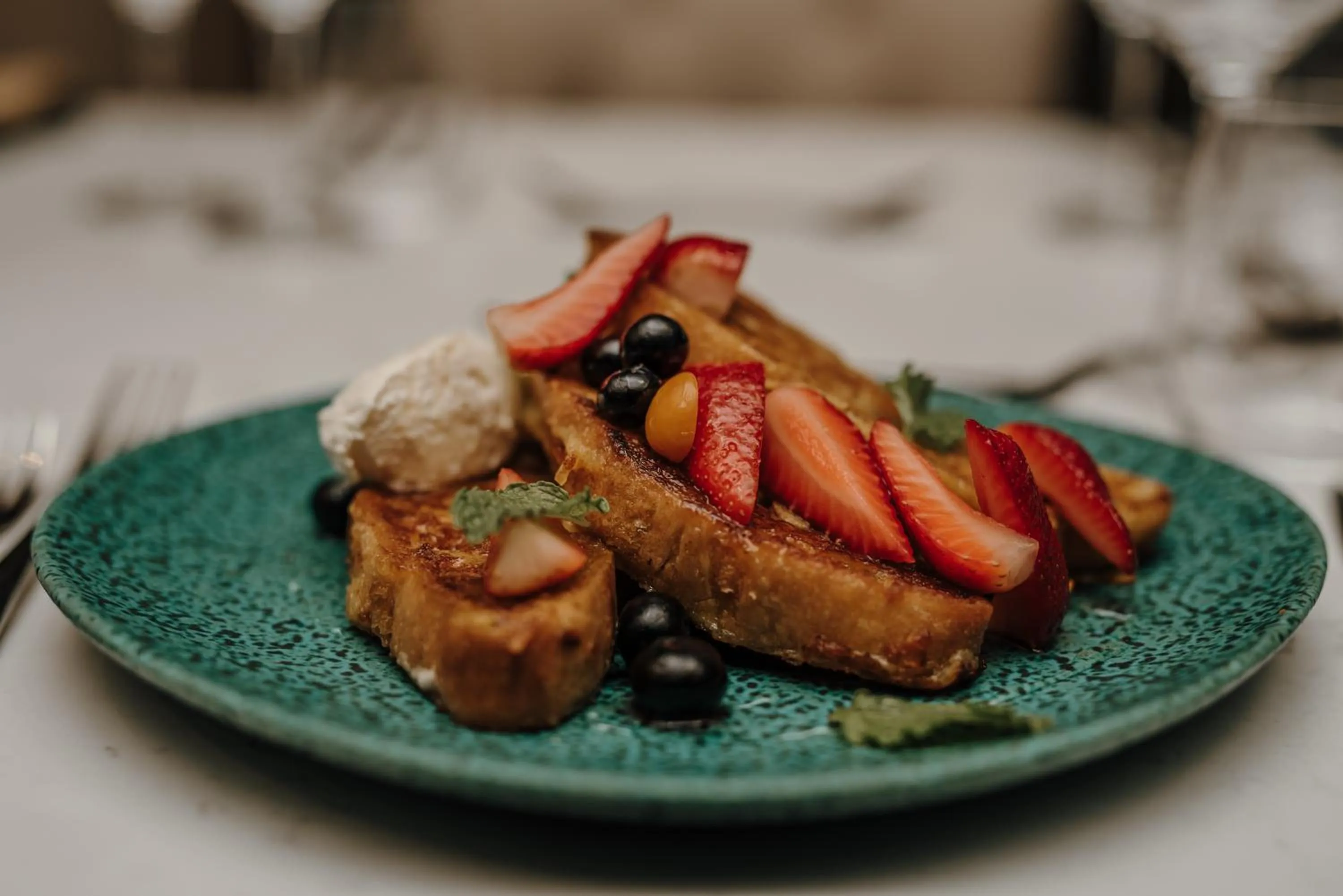 Food in The Hawthorn Boutique Hotel