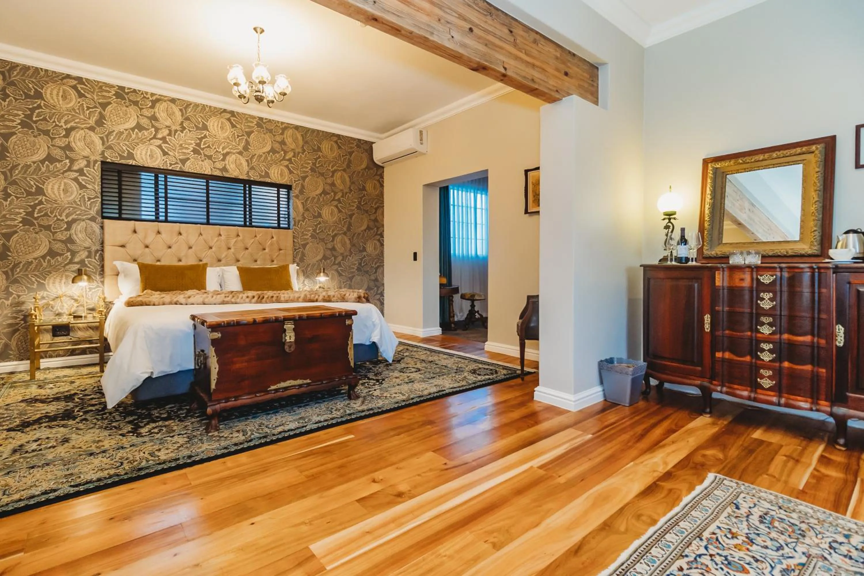 Bed in The Hawthorn Boutique Hotel