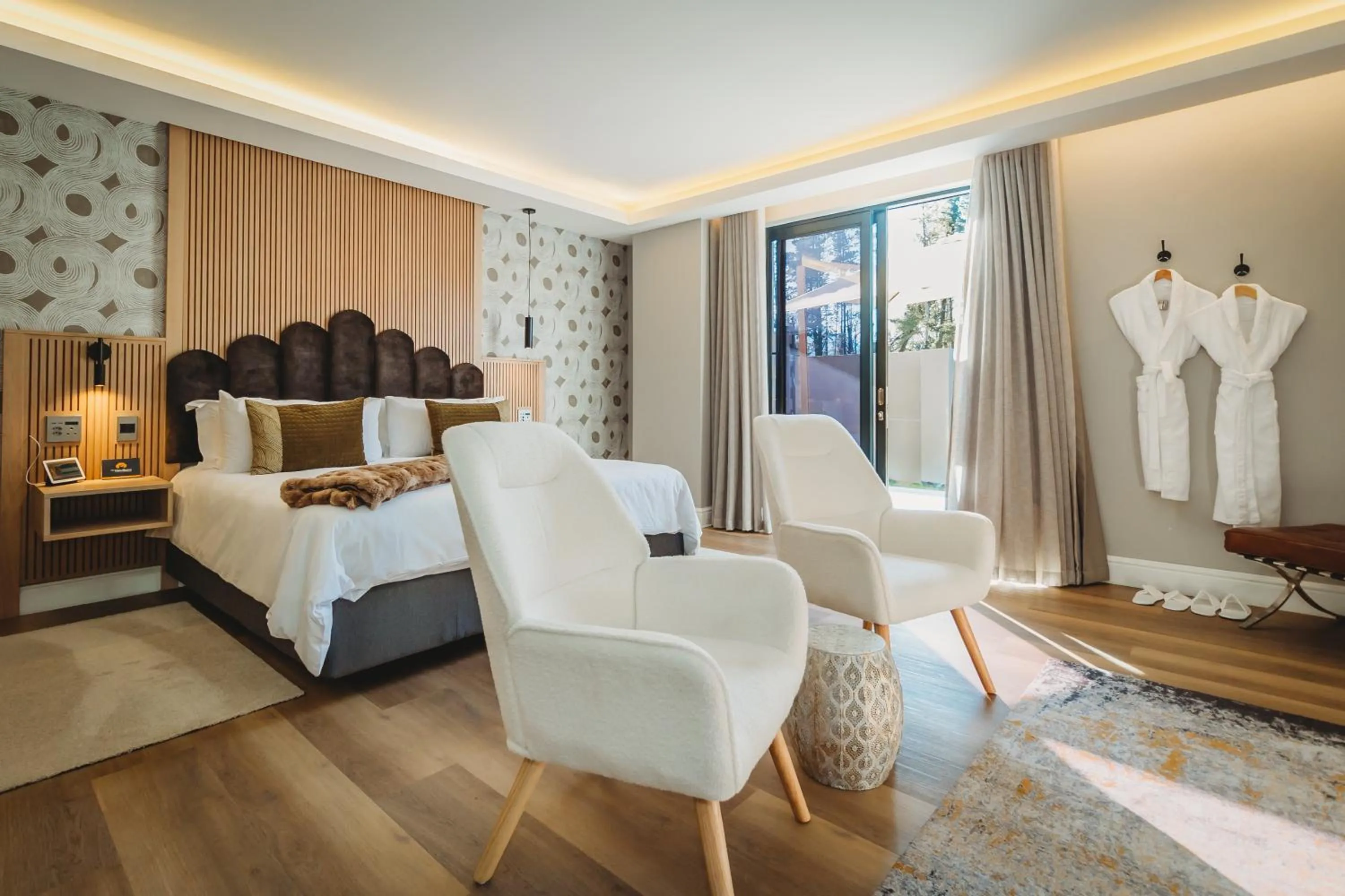 Bed in The Hawthorn Boutique Hotel