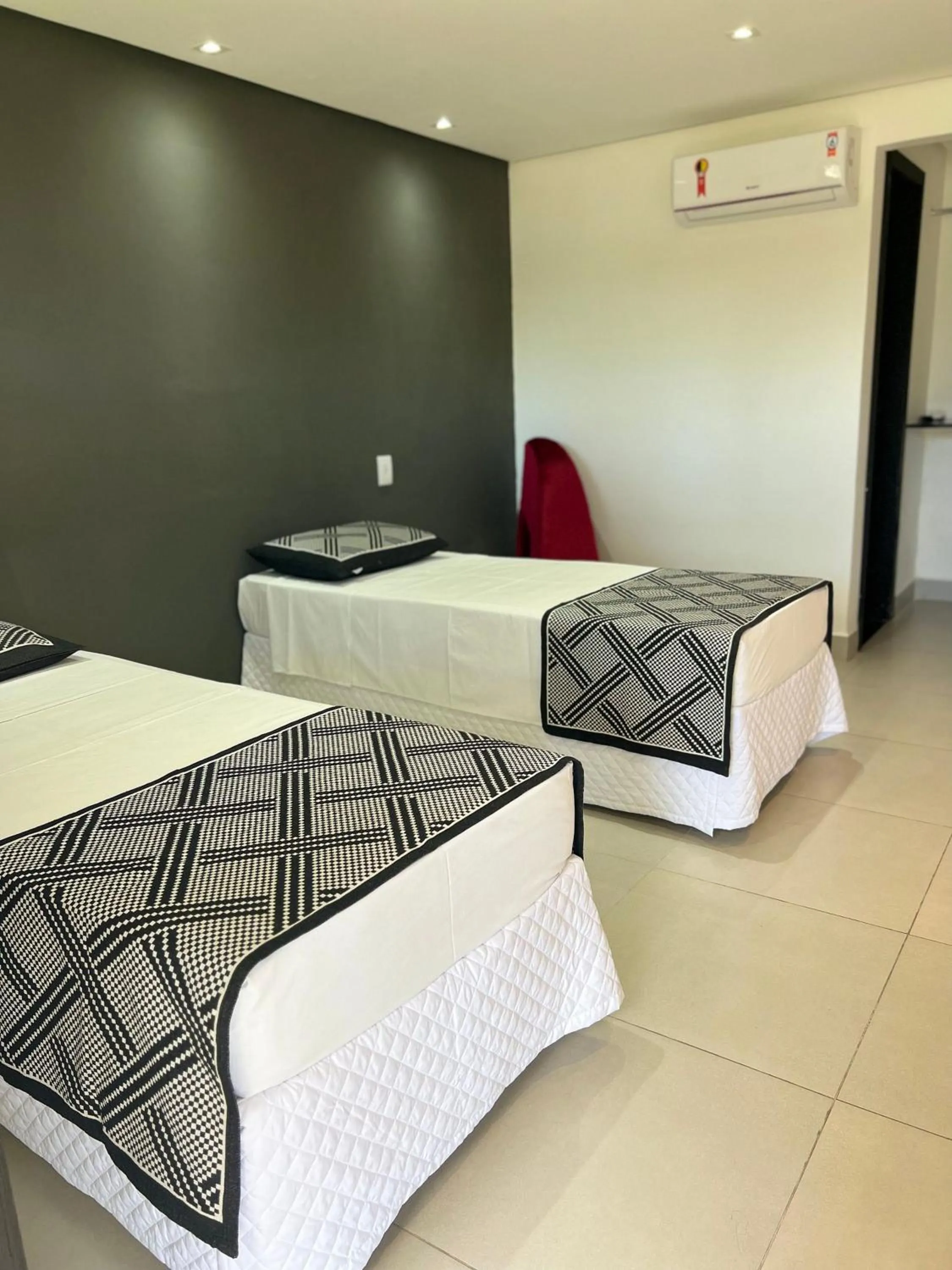 Bed in BEIRA MAR PRAIA HOTEL - ORLA - Praia de Taperapuan