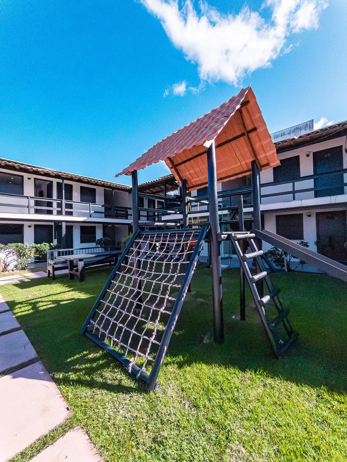 Children play ground in BEIRA MAR PRAIA HOTEL - ORLA - Praia de Taperapuan