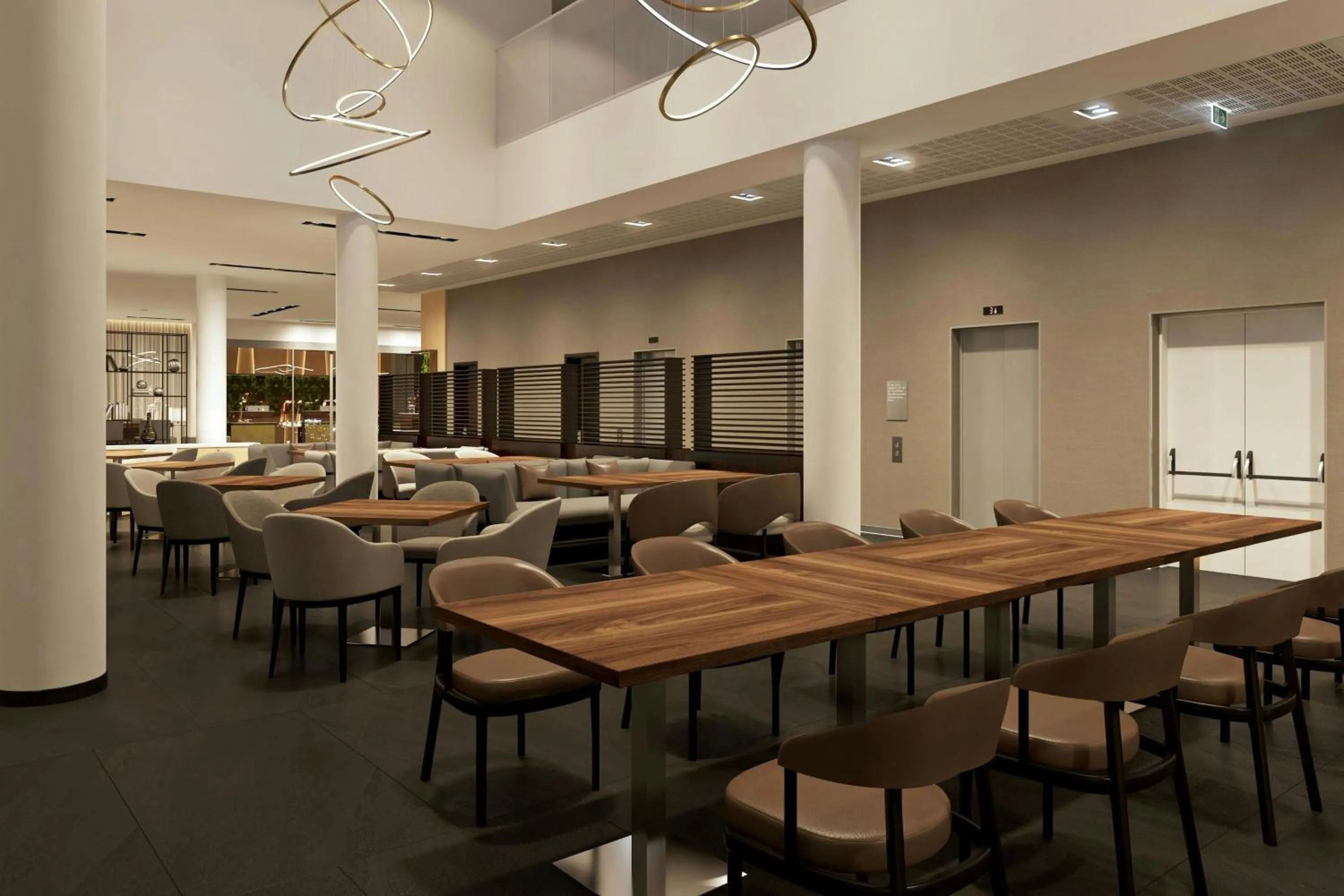 Restaurant/places to eat in AC Hotel by Marriott Milan Sesto