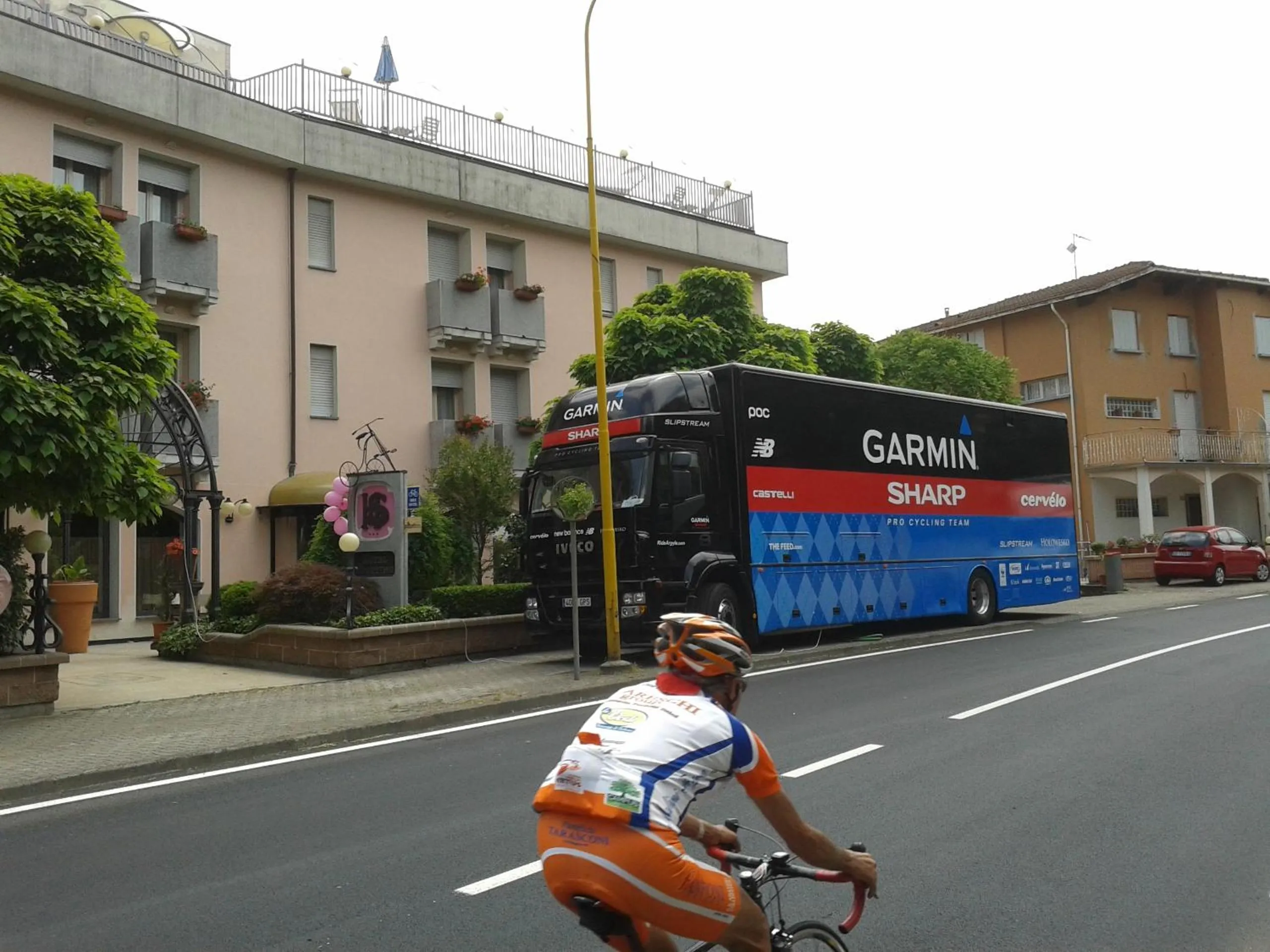 Cycling in Hotel Sporting