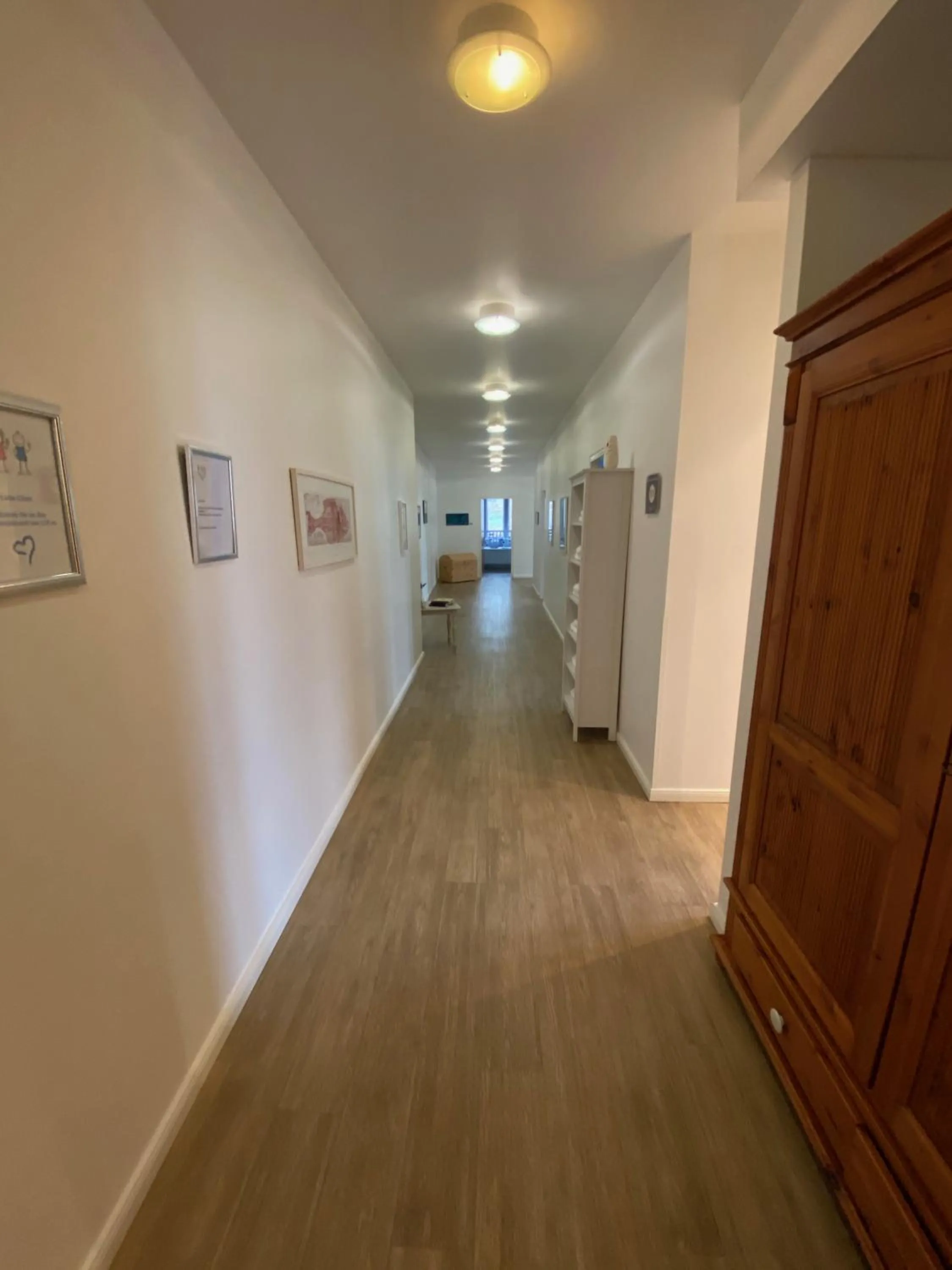 Lobby or reception in Gästehaus Lavendel