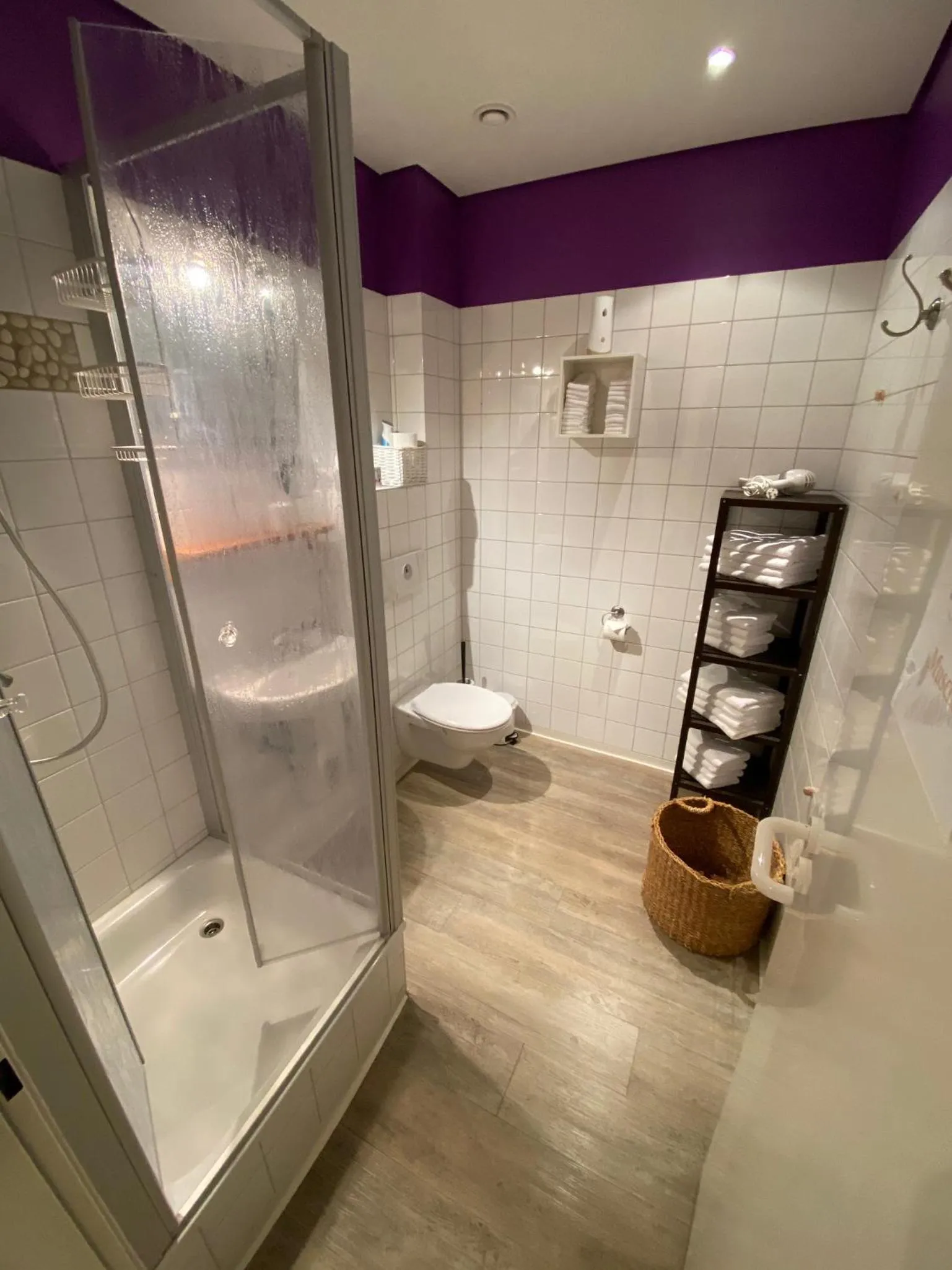 Bathroom in Gästehaus Lavendel