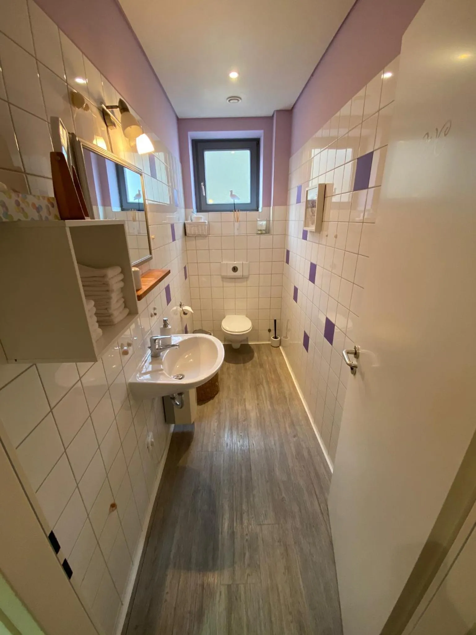 Bathroom in Gästehaus Lavendel