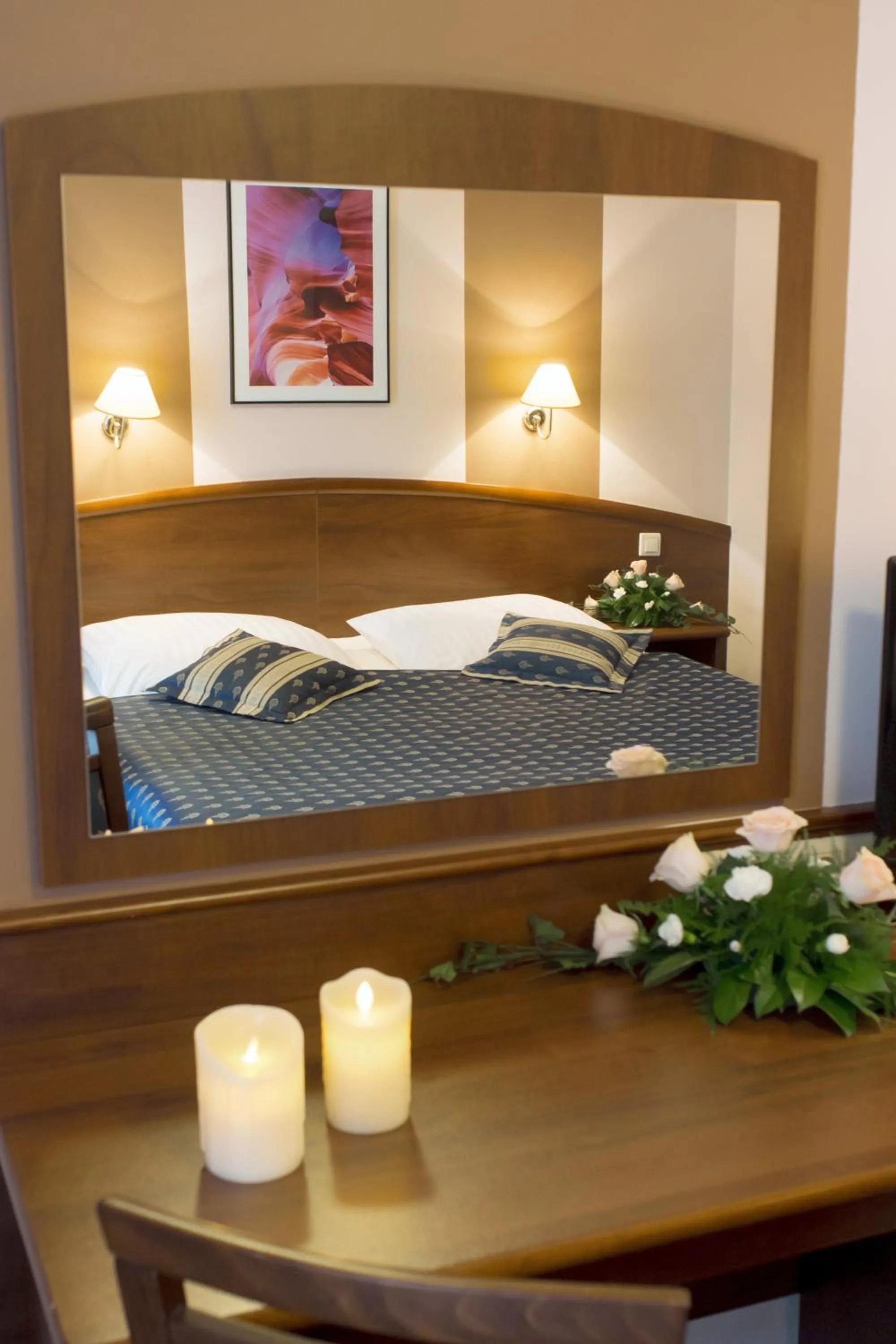 Bed in Hotel Novum & Spa