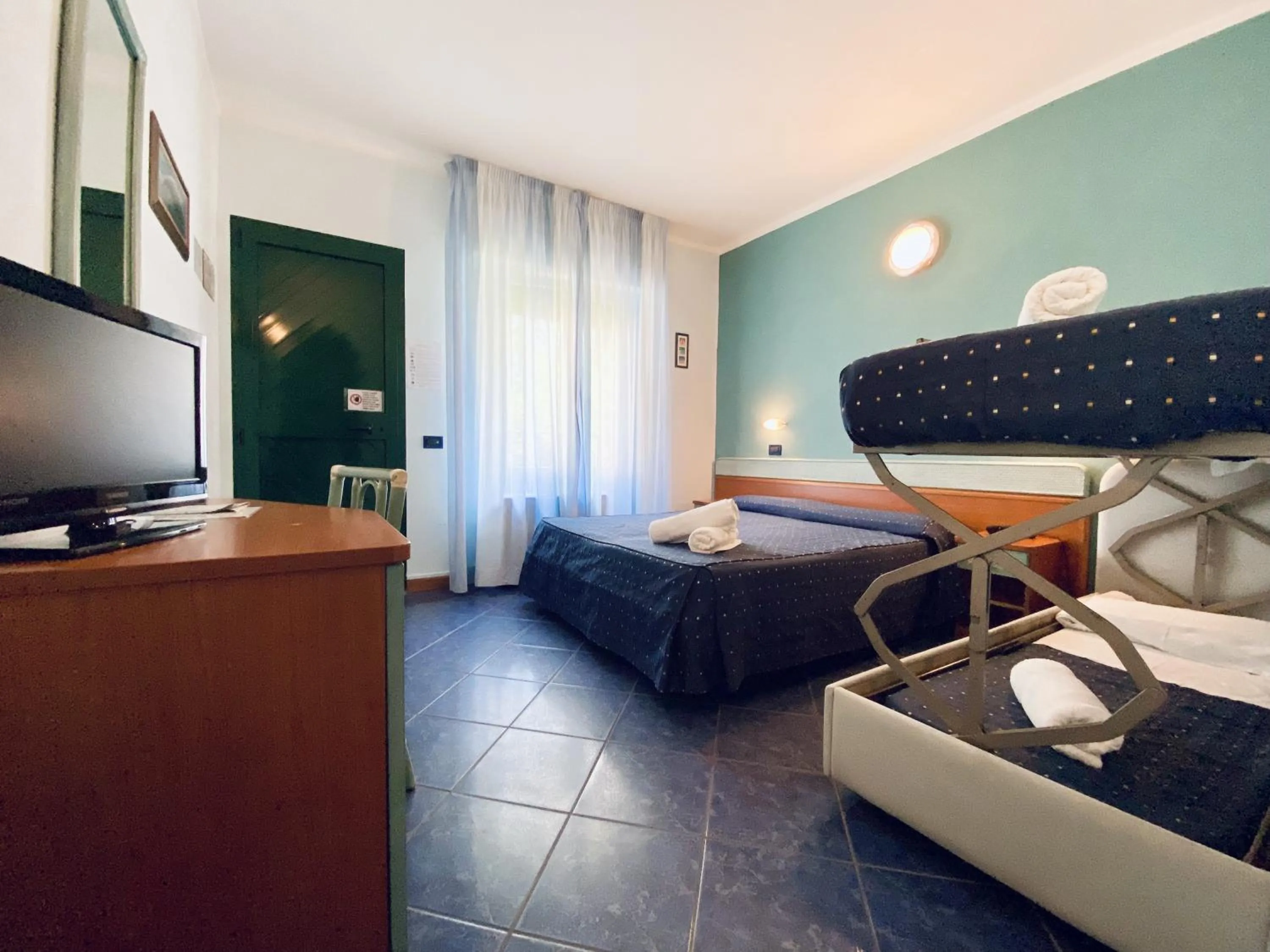 Bed in Hotel Villa Grazia