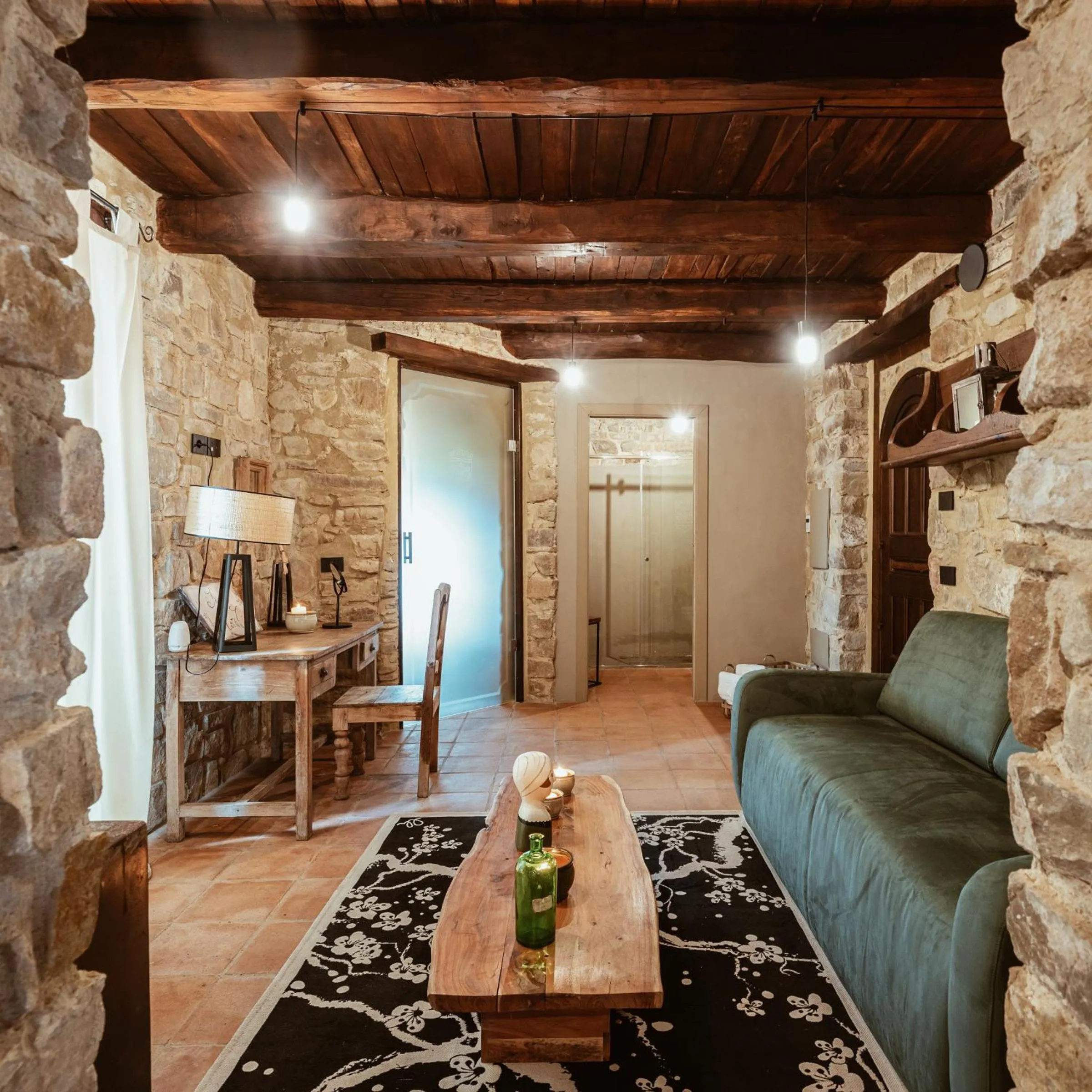 Seating area in Castello di Rocca Cilento