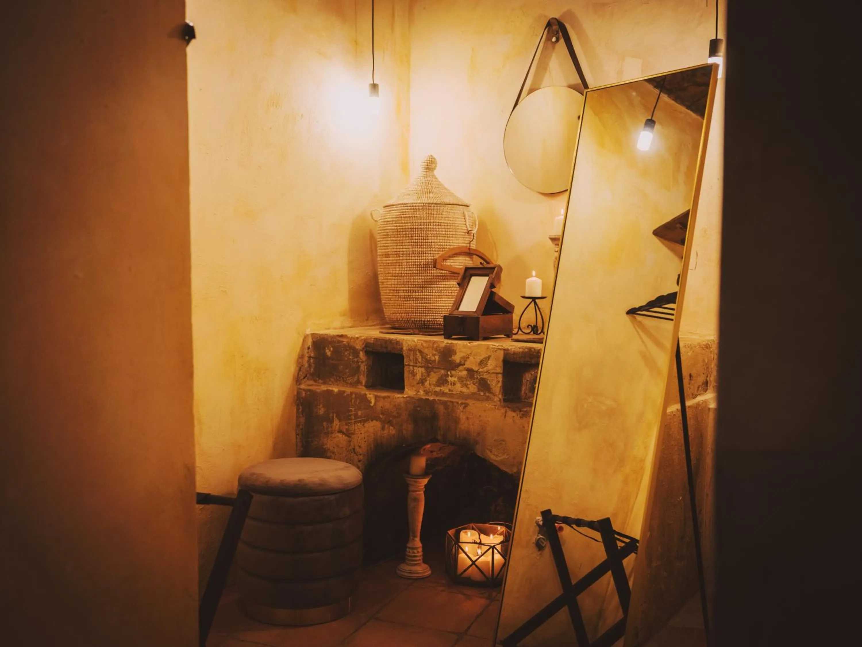 Decorative detail in Castello di Rocca Cilento