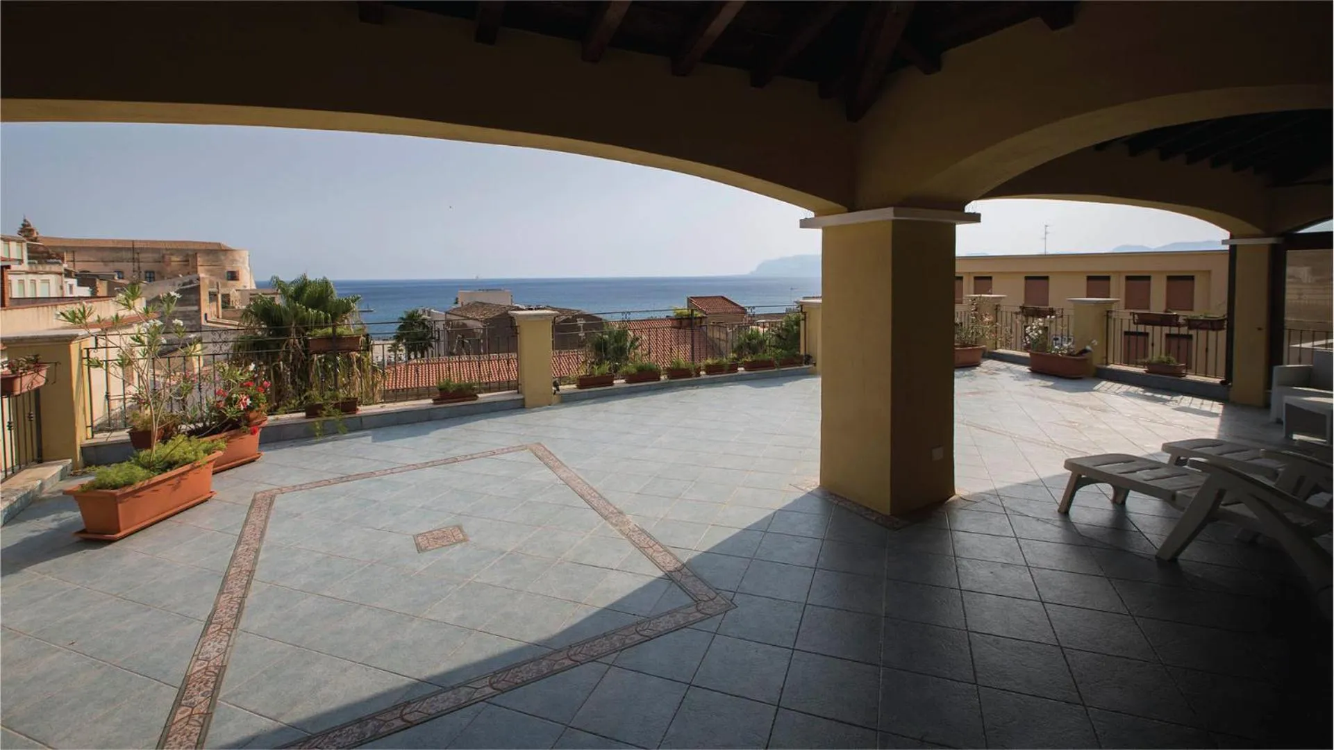 Balcony/Terrace in Hotel La Piazzetta