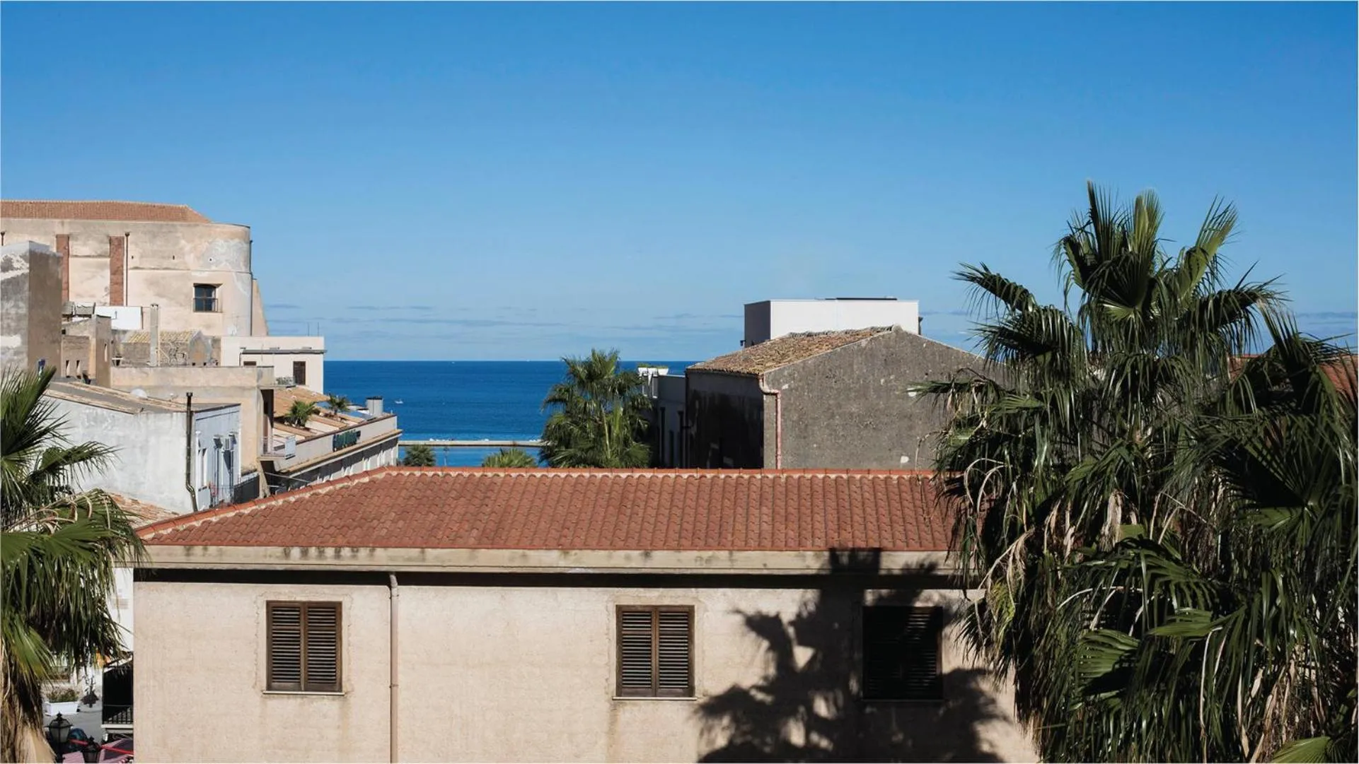 Sea view in Hotel La Piazzetta