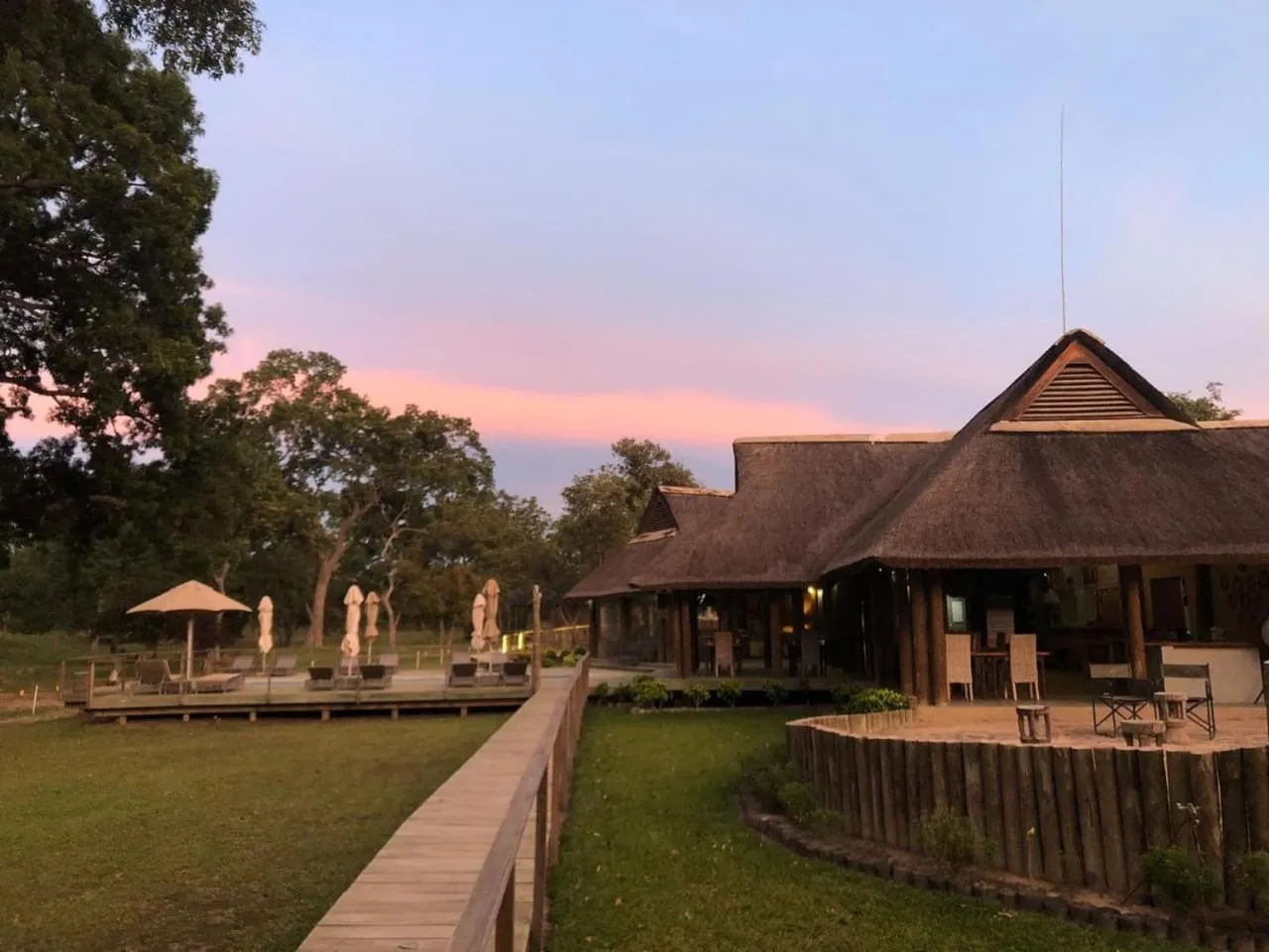 Property building in Fathala Wildlife Reserve