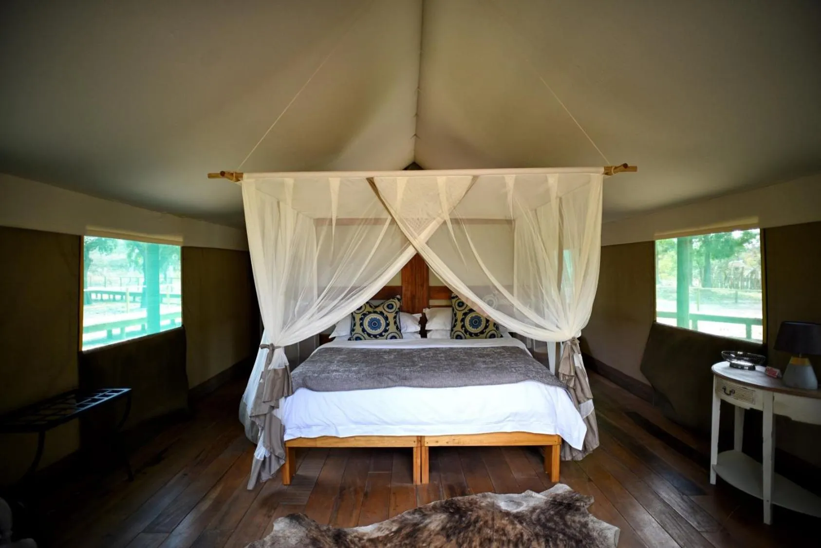 Bed in Fathala Wildlife Reserve