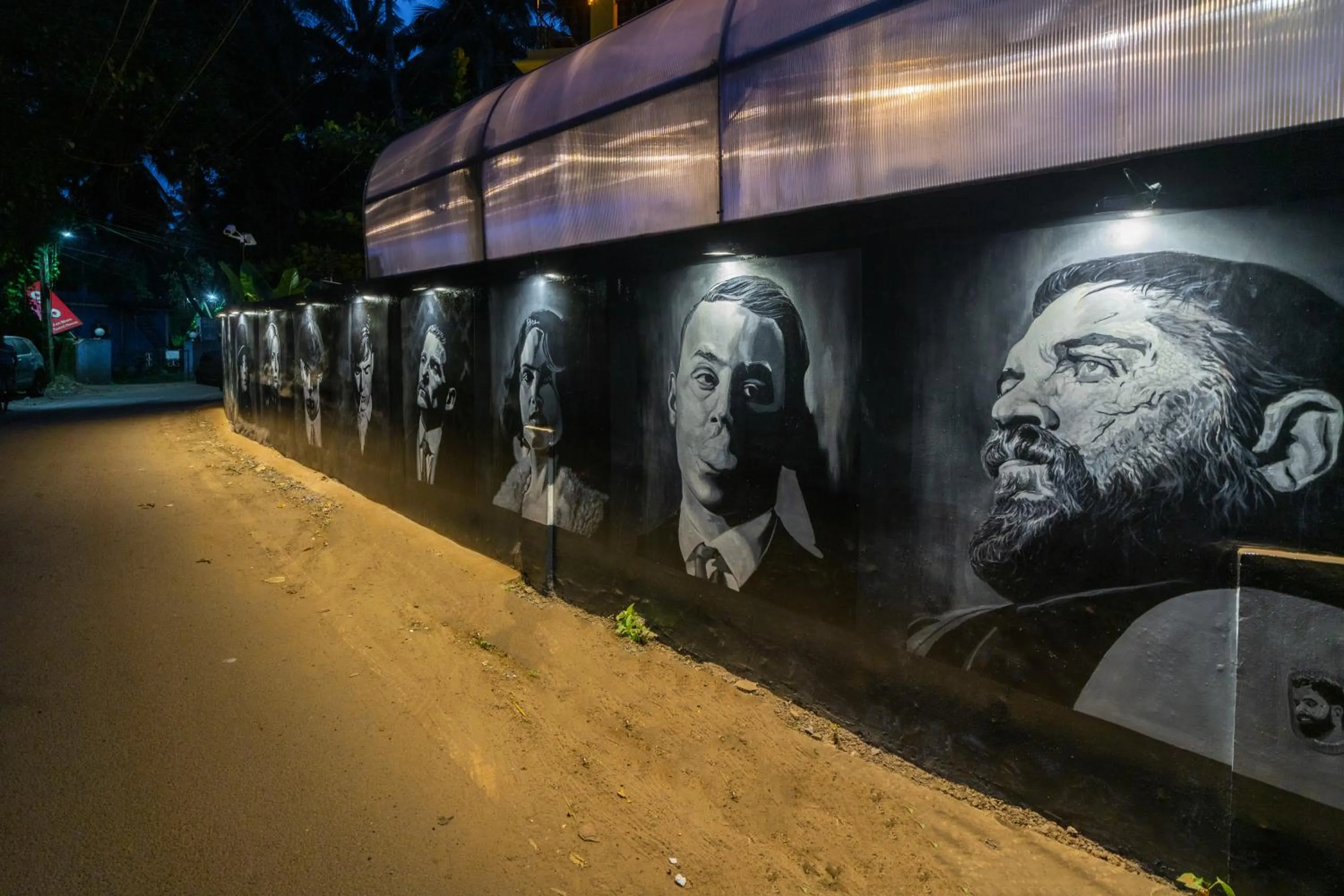 Facade/entrance in Whoopers Boutique Hotel, Anjuna