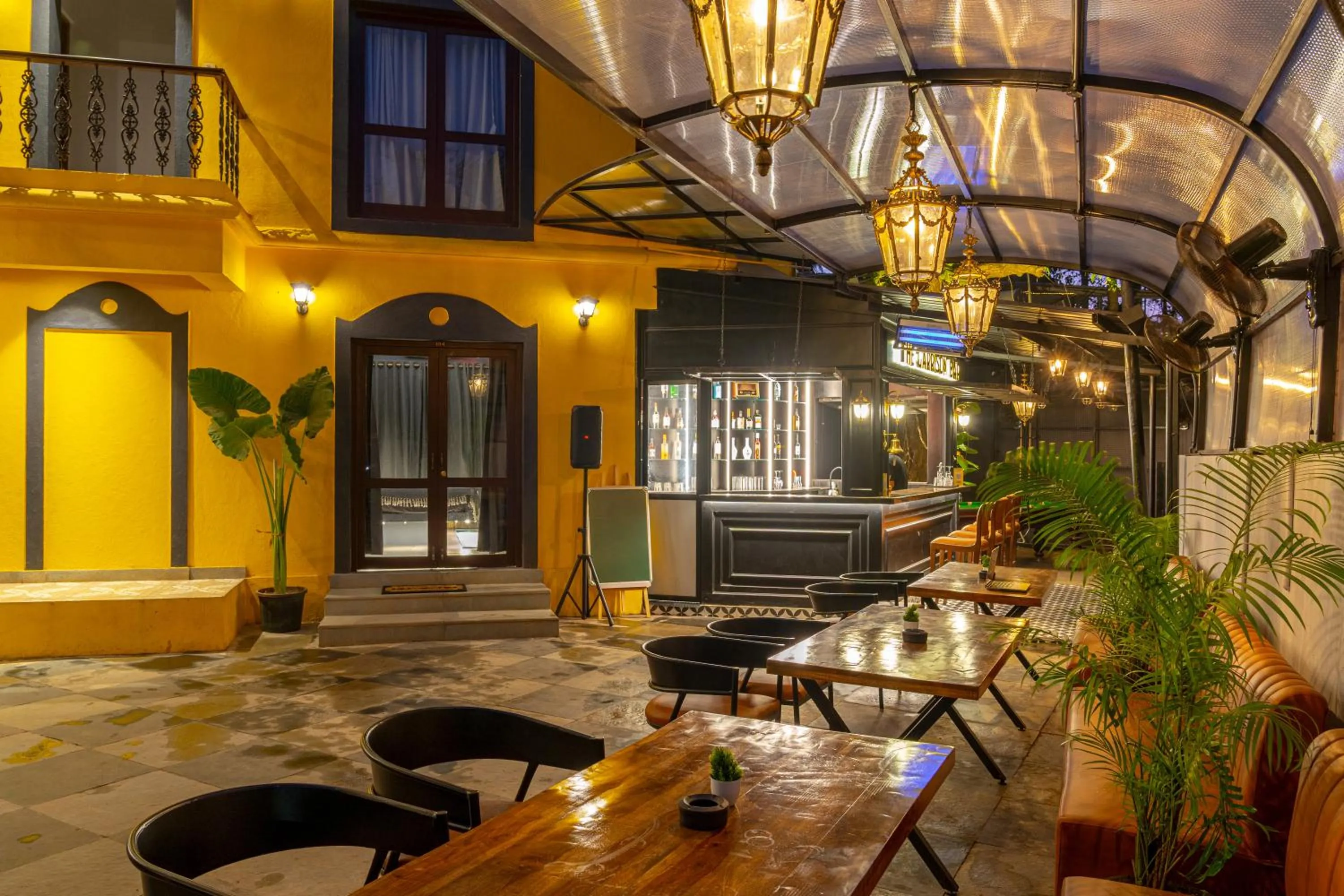 Lobby or reception in Whoopers Boutique Hotel, Anjuna