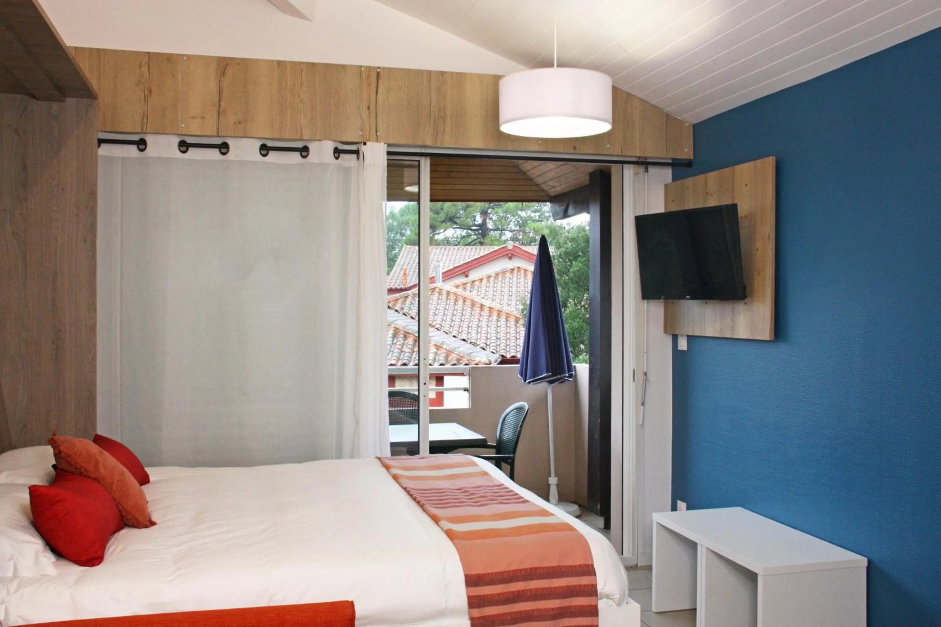 Bedroom, Bed in Résidence du Parc Hossegor