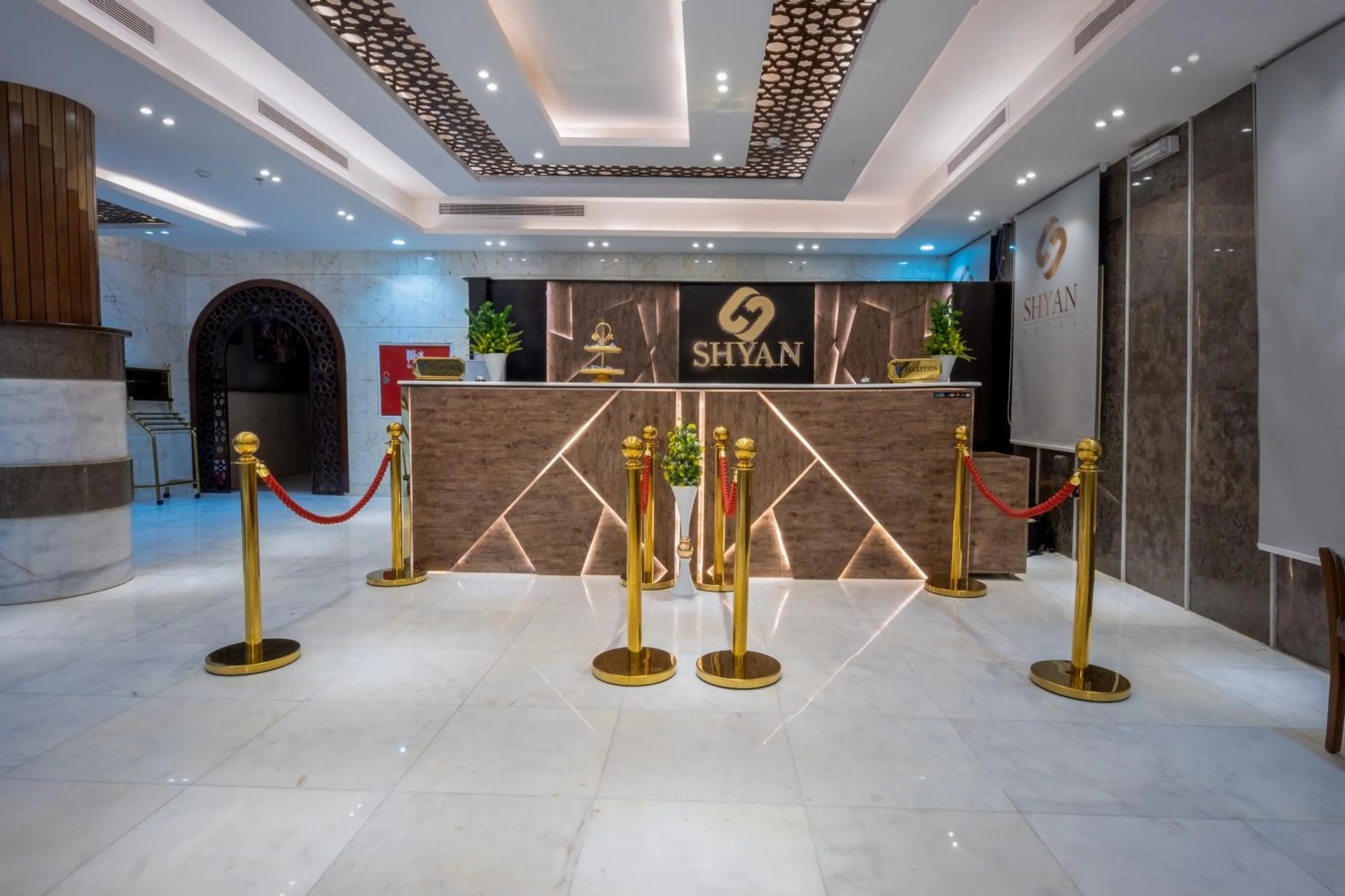 Lobby or reception in Shyan Hotel