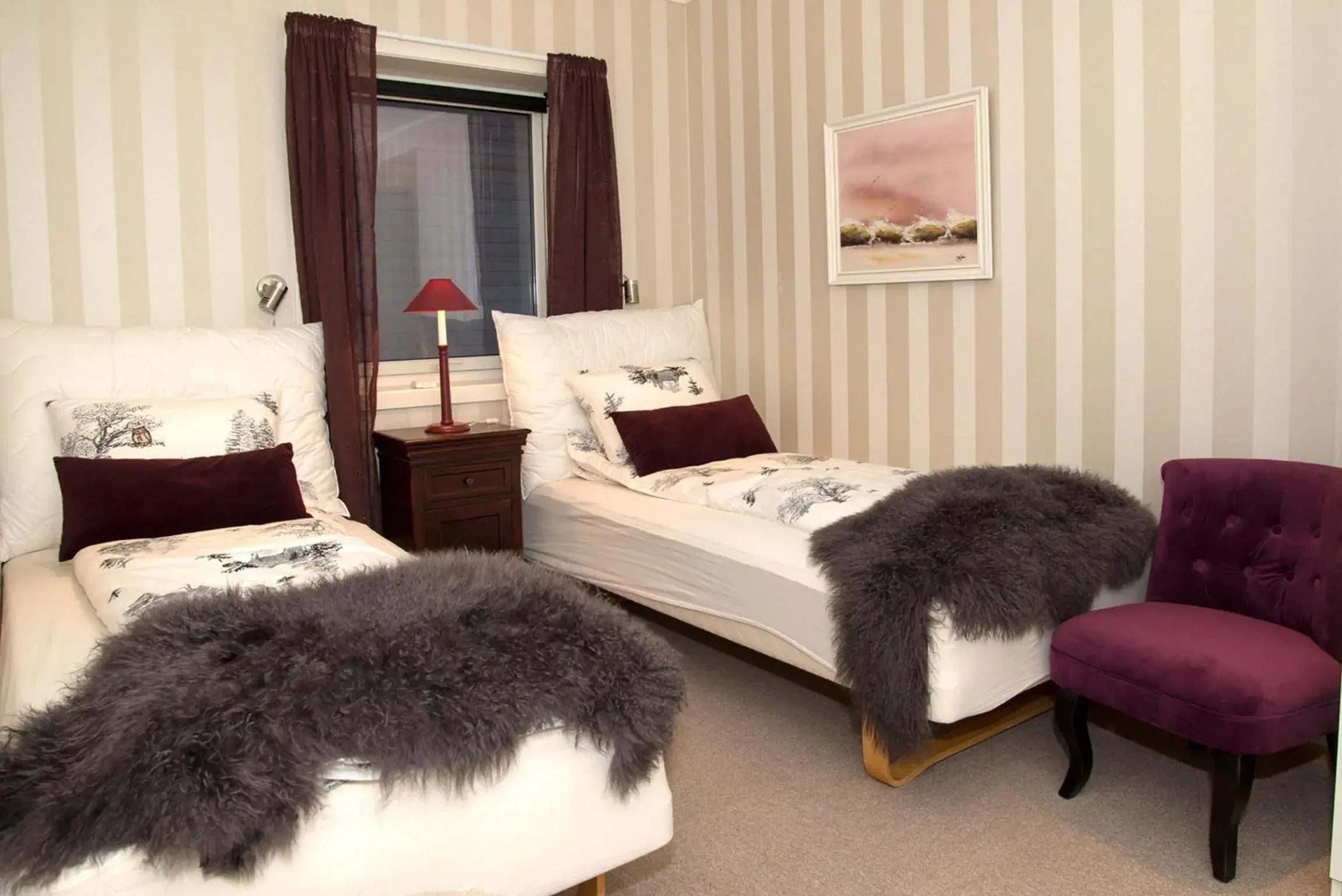 Twin Room in Arctic Panorama Lodge Twin Room in Arctic Panorama Lodge