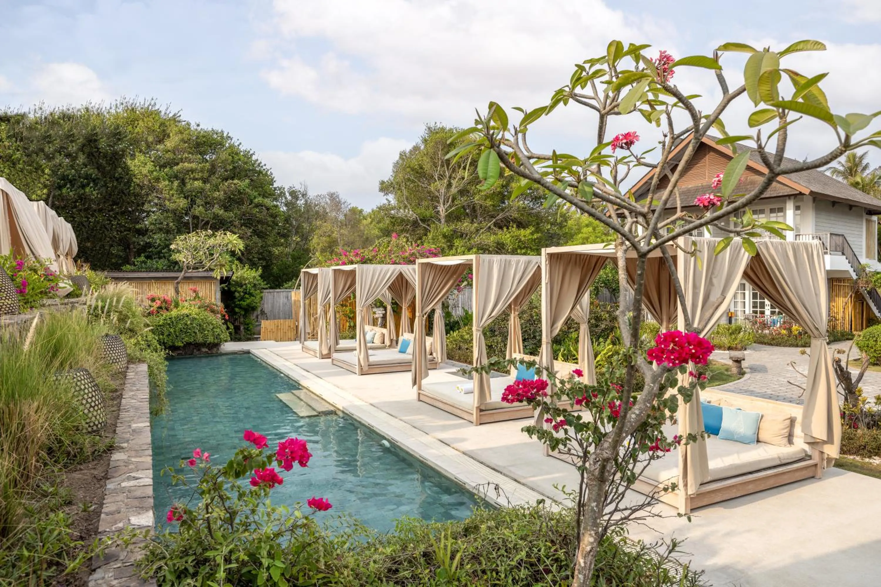 Pool view in Kardia Resort Gili Trawangan A Pramana Experience