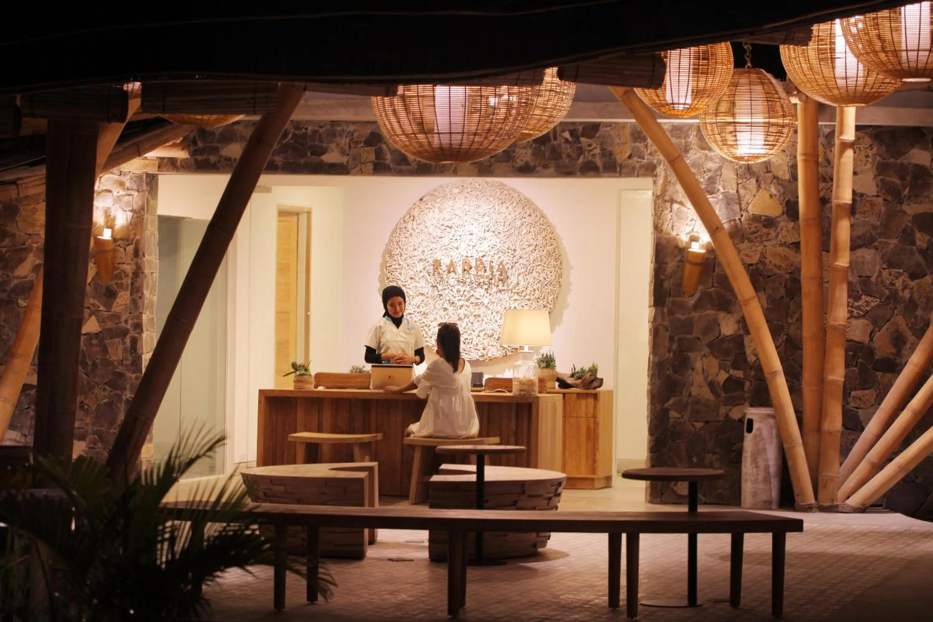 Lobby or reception in Kardia Resort Gili Trawangan A Pramana Experience