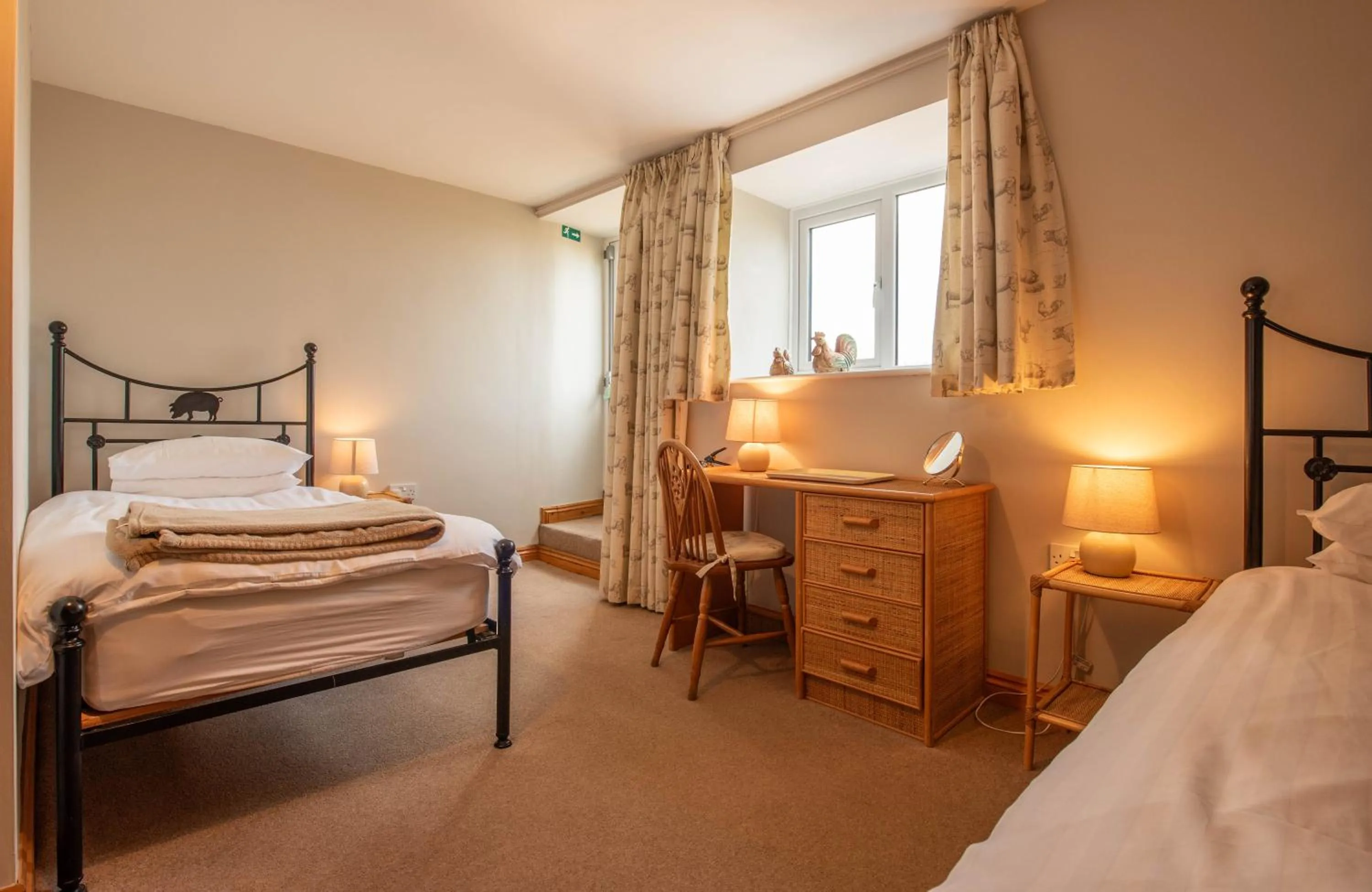 Bedroom, Bed in Rye Hill Farm