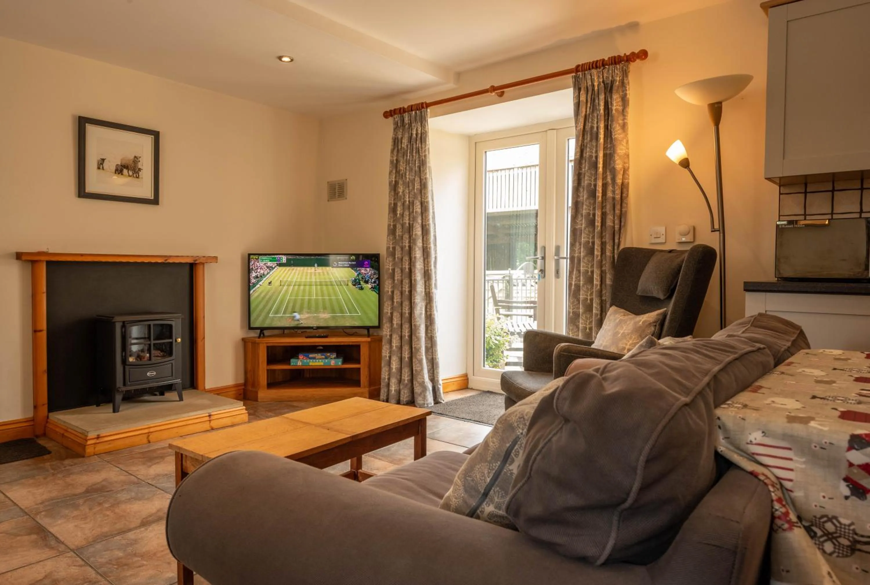 Living room in Rye Hill Farm
