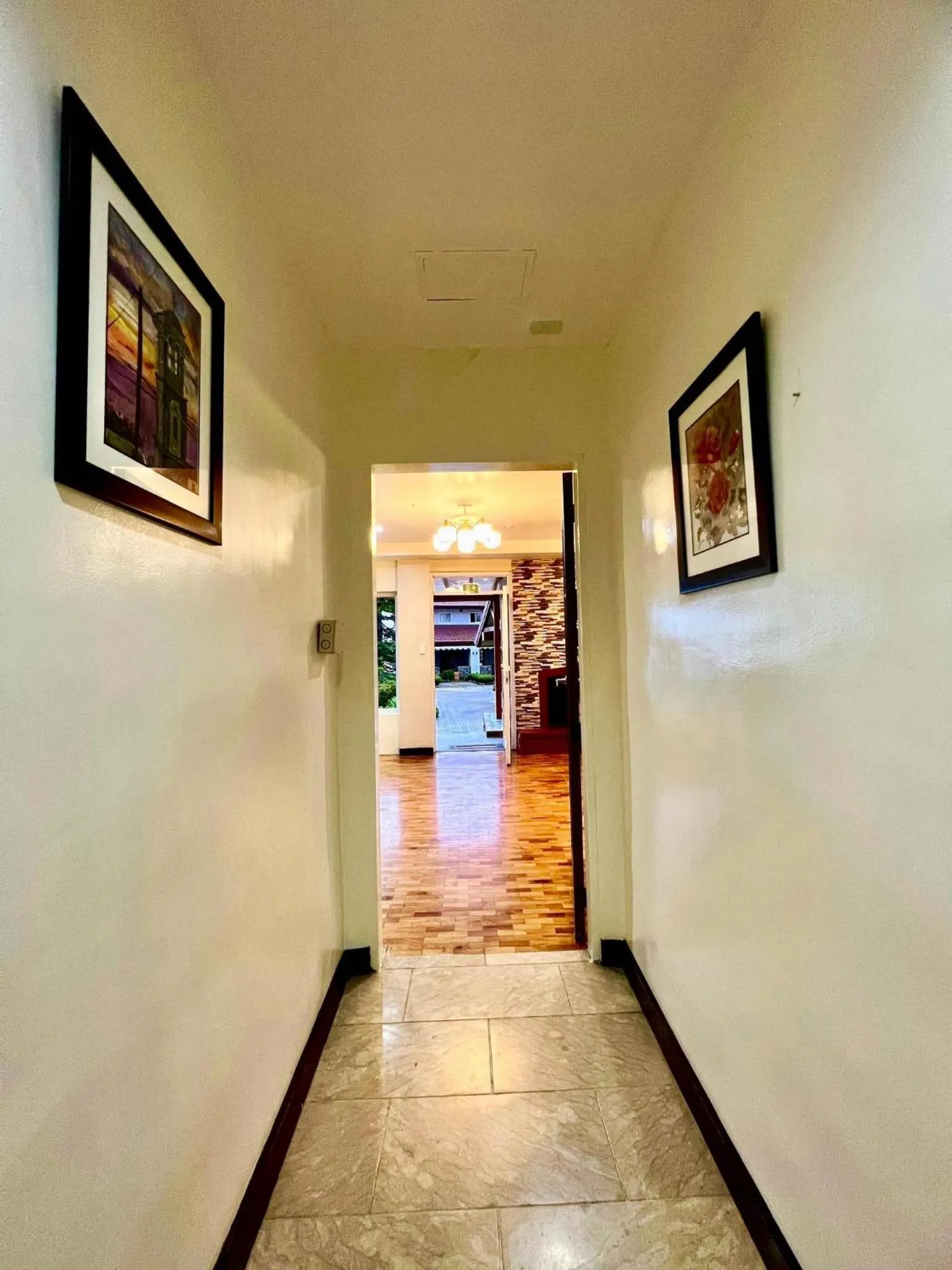 Floor plan in La Presca Hotel