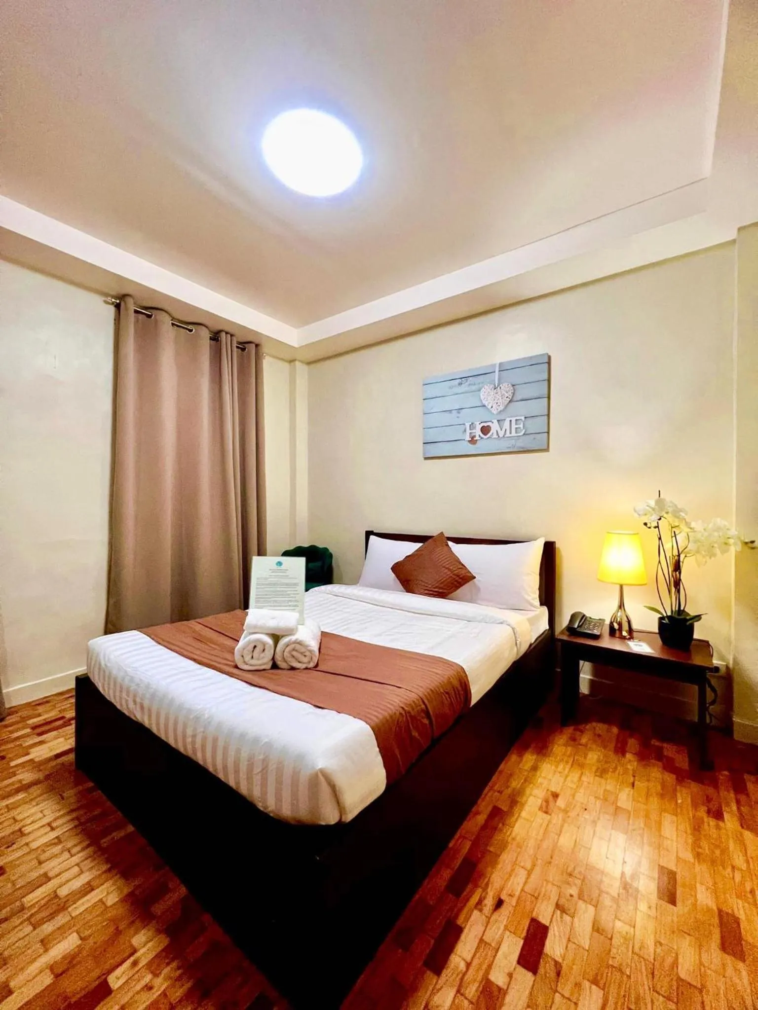 Bed in La Presca Hotel