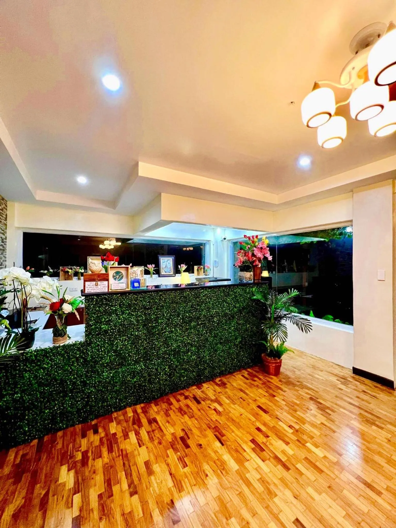 Lobby or reception in La Presca Hotel