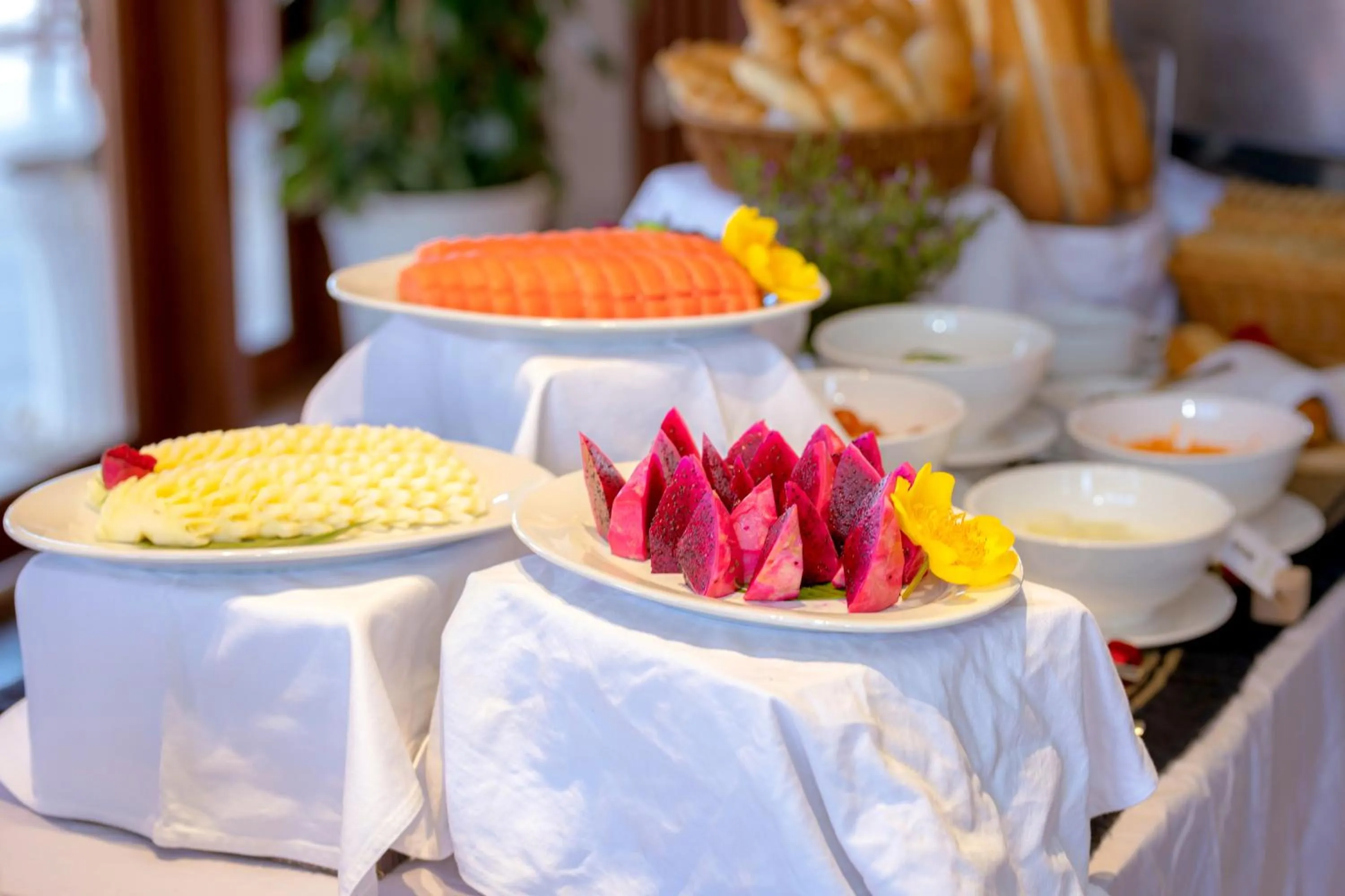 Continental breakfast in KNN Luxury Hill