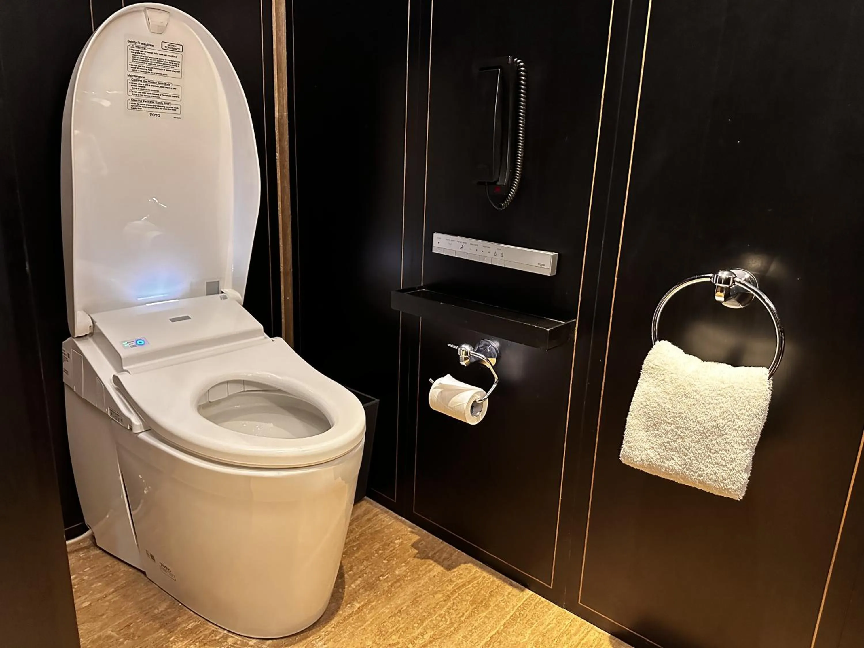 Toilet in Grand Hyatt Gurgaon